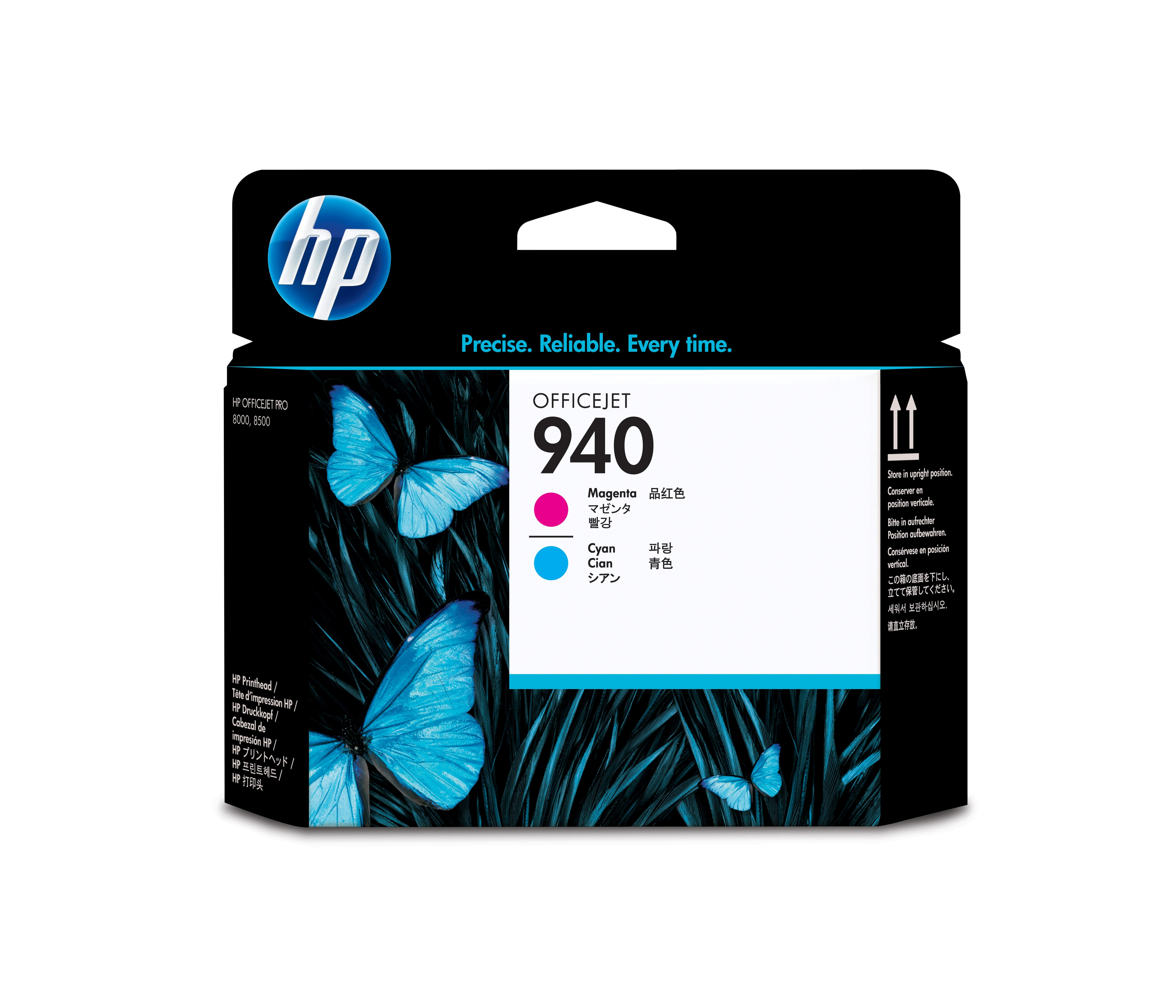HP 940 originele printkop magenta en cyaan standard capacity