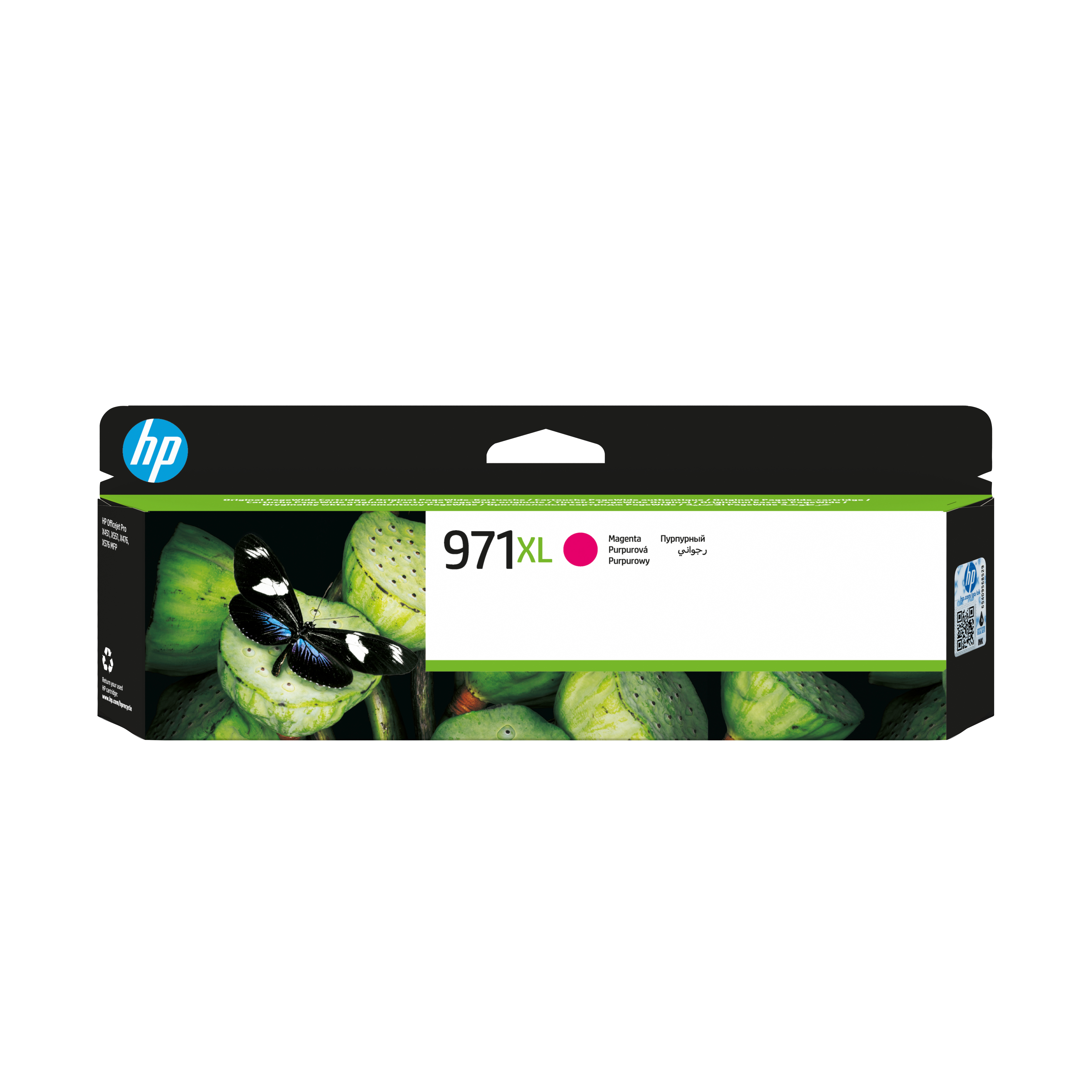 HP 971XL original Ink cartridge CN627A magenta