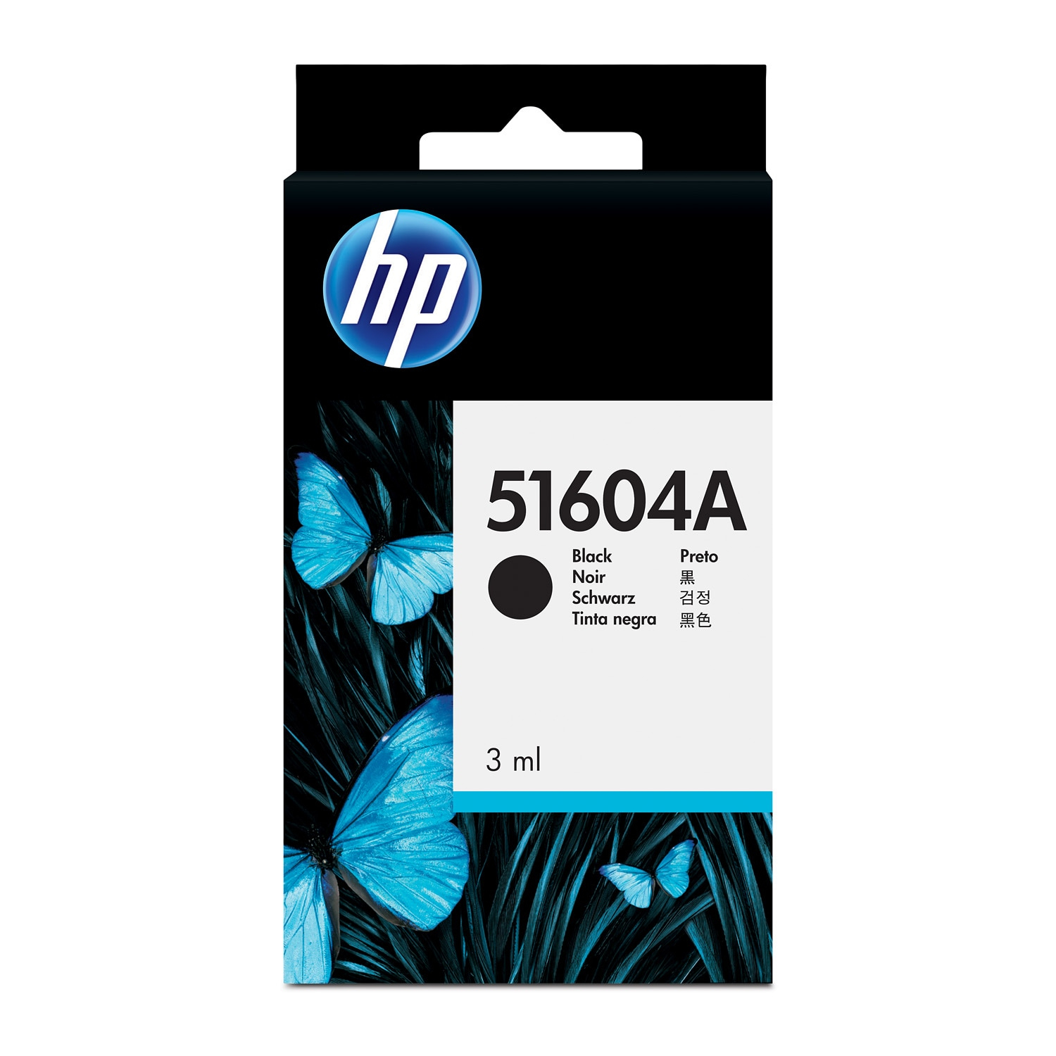 HP 51604A original Ink cartridge black standard capacity 750