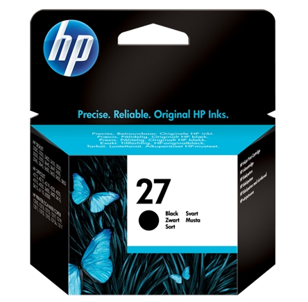 HP 27 originele ink cartridge zwart standard capacity 10ml 2