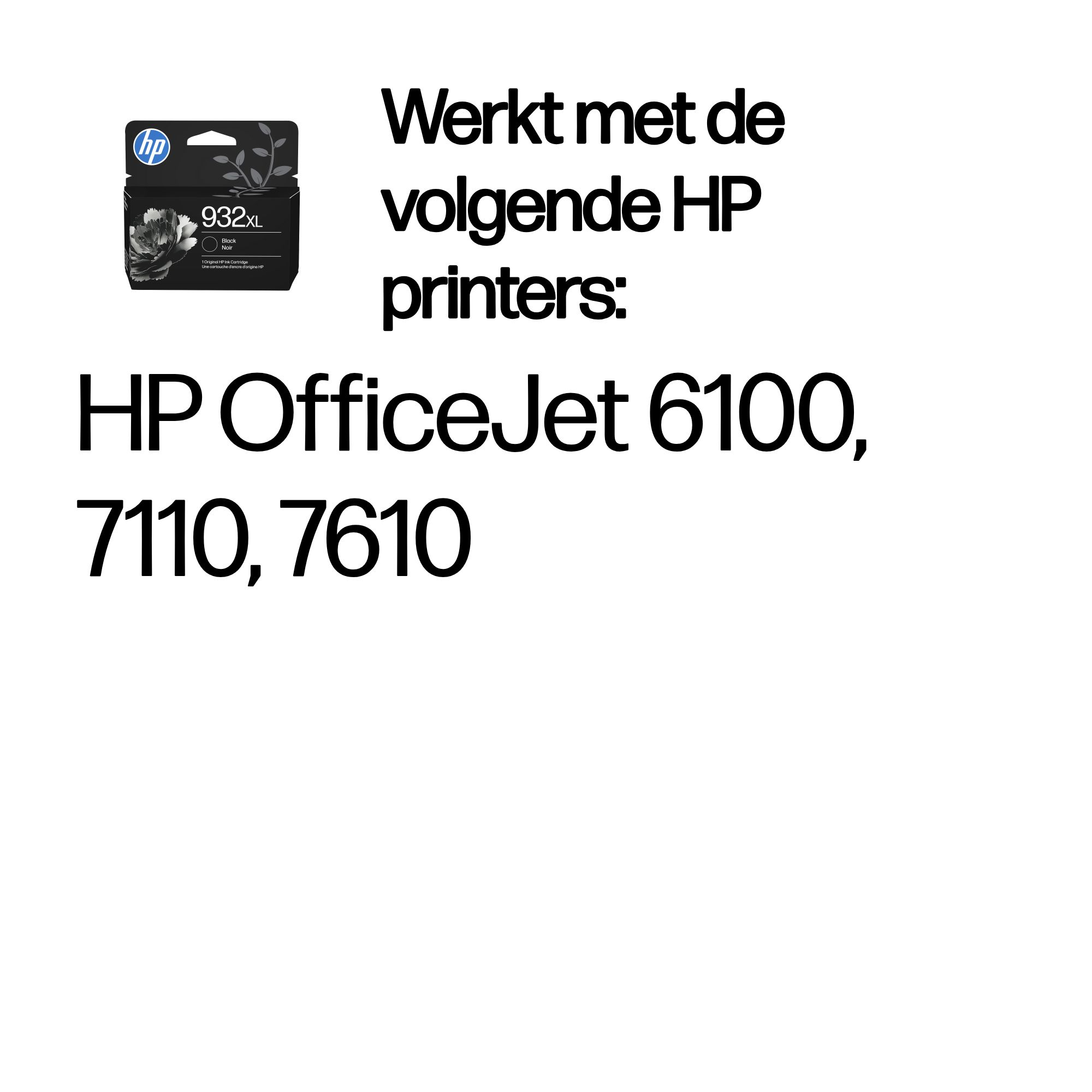 HP 932XL original Ink cartridge CN053AE BGX black high capac