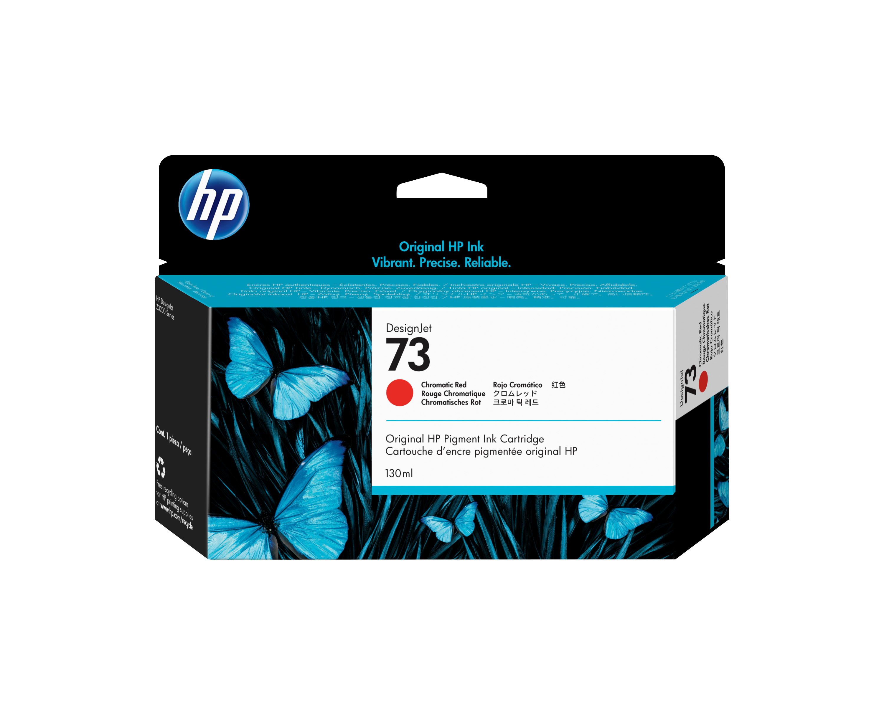 HP 73 original Ink cartridge CD951A chromatic red standard c