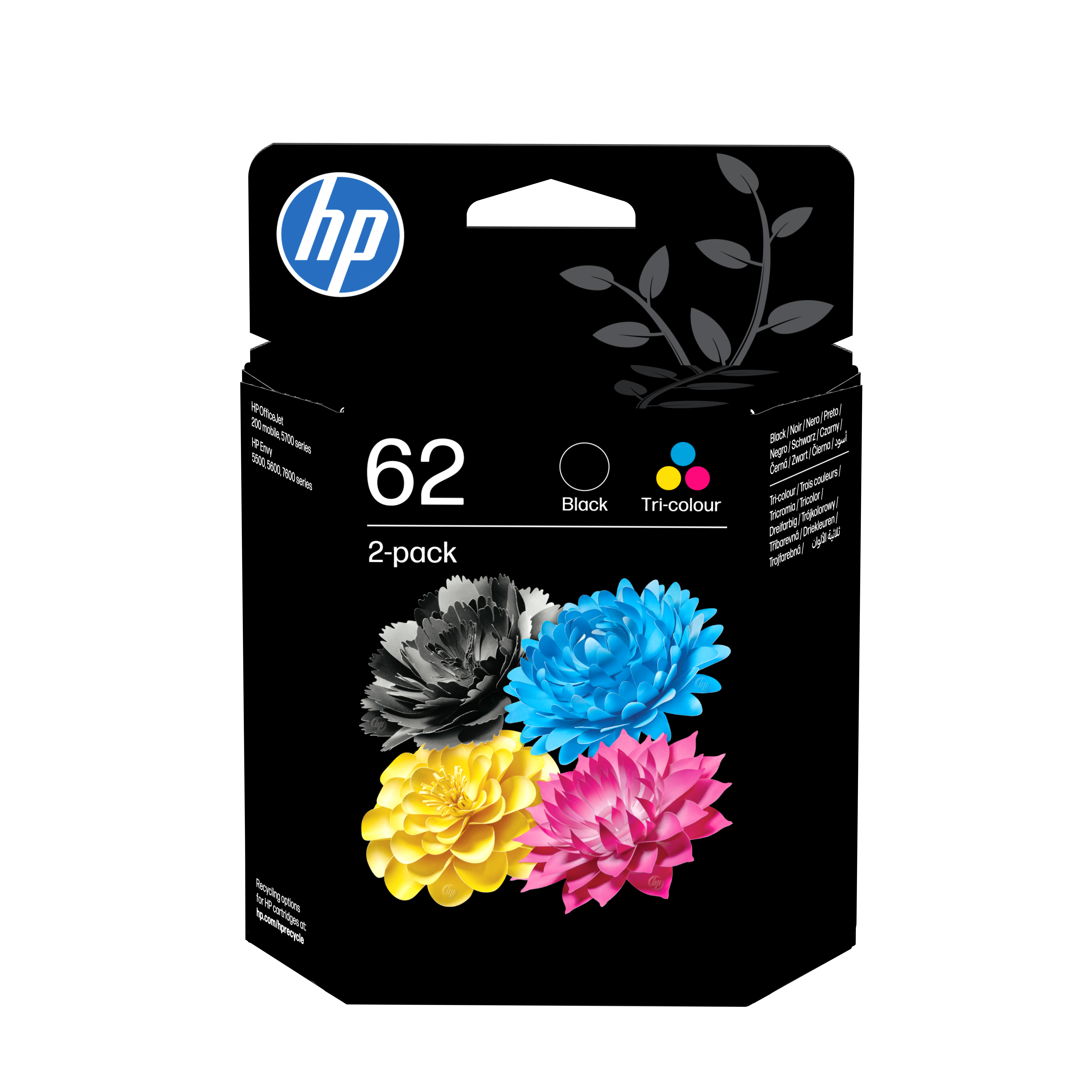 HP 62 original Ink cartridge N9J71AE Combo 2-Pack Standard C