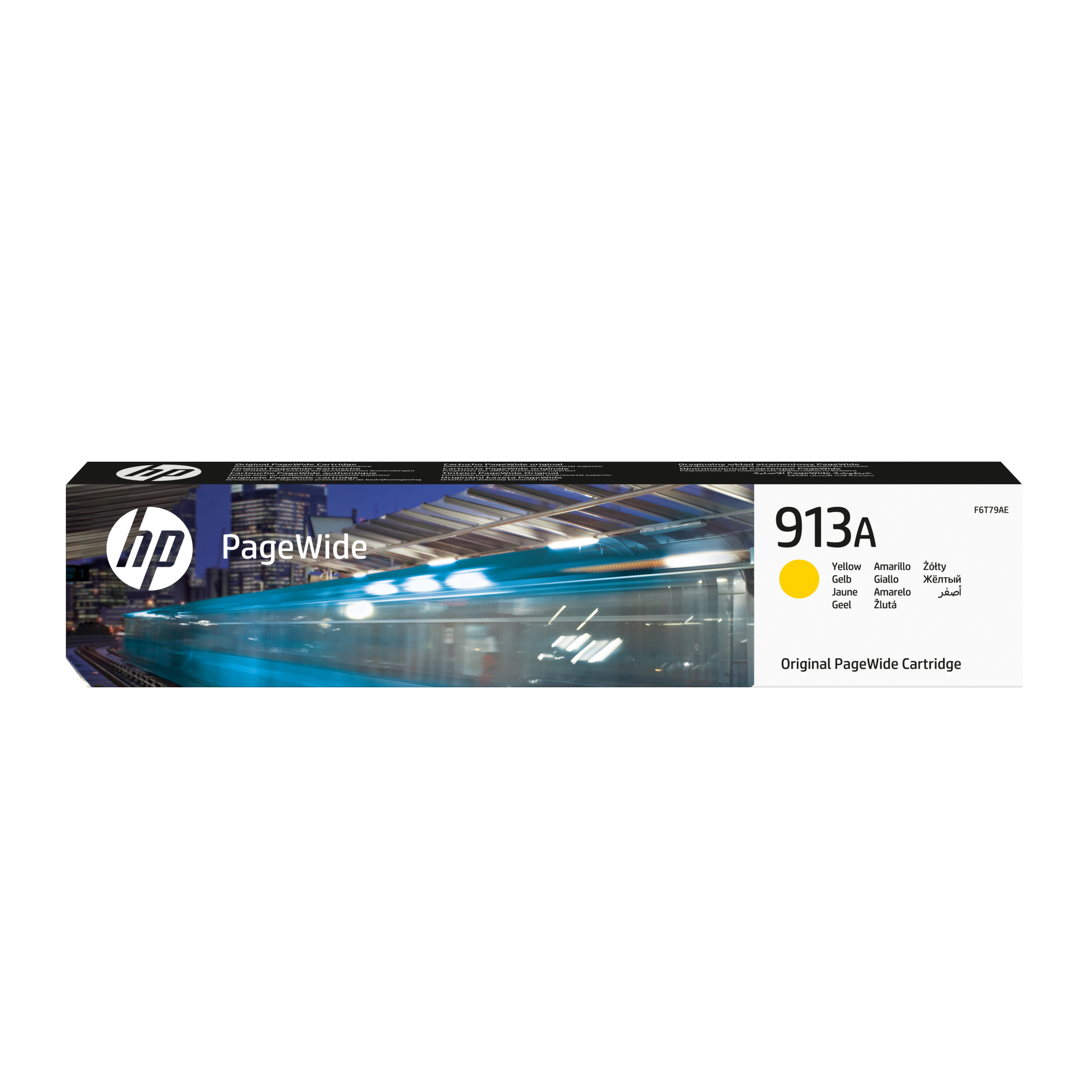 HP 913A original yellow PageWide cartridge F6T79AE