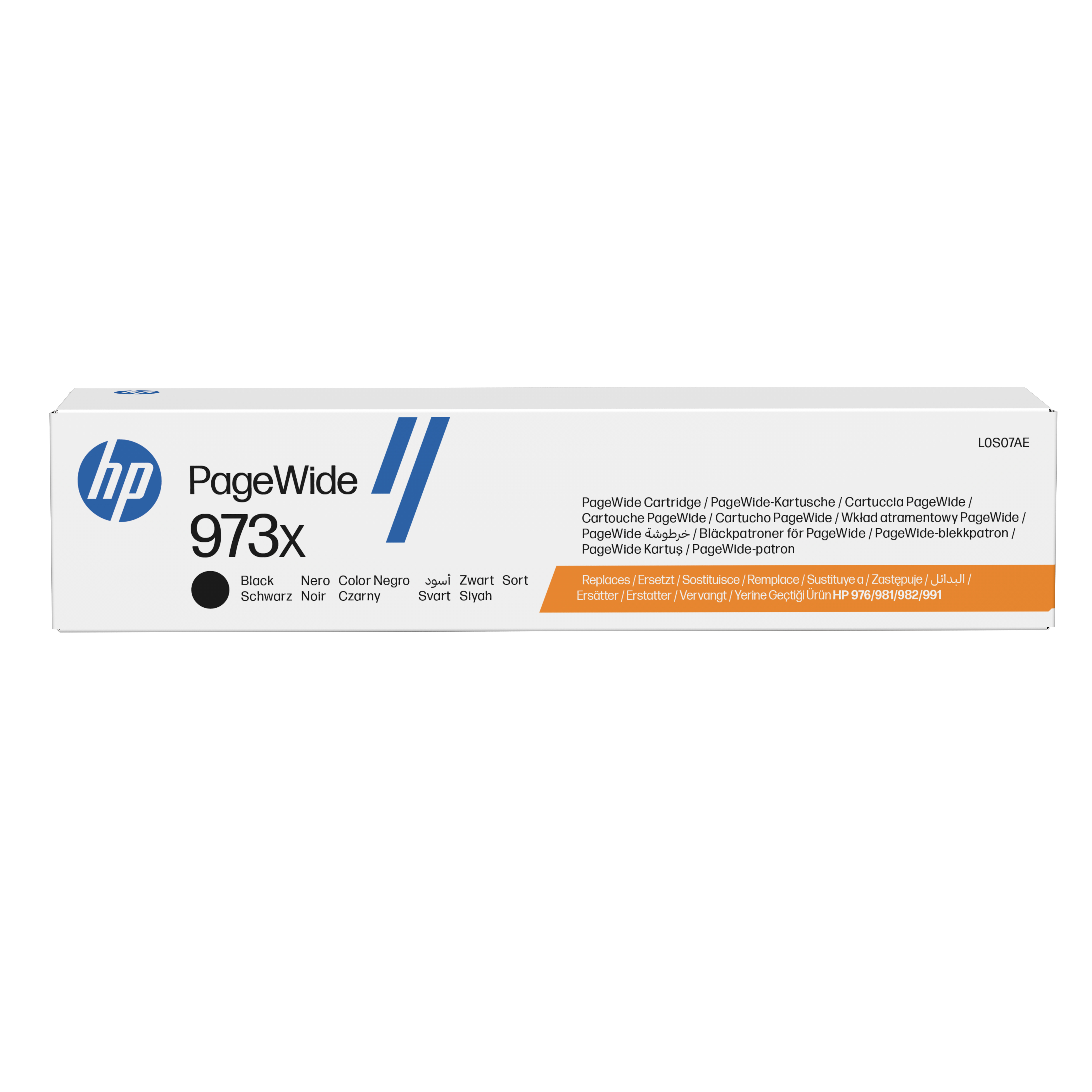 HP 973X original high yield black PageWide cartridge L0S07AE