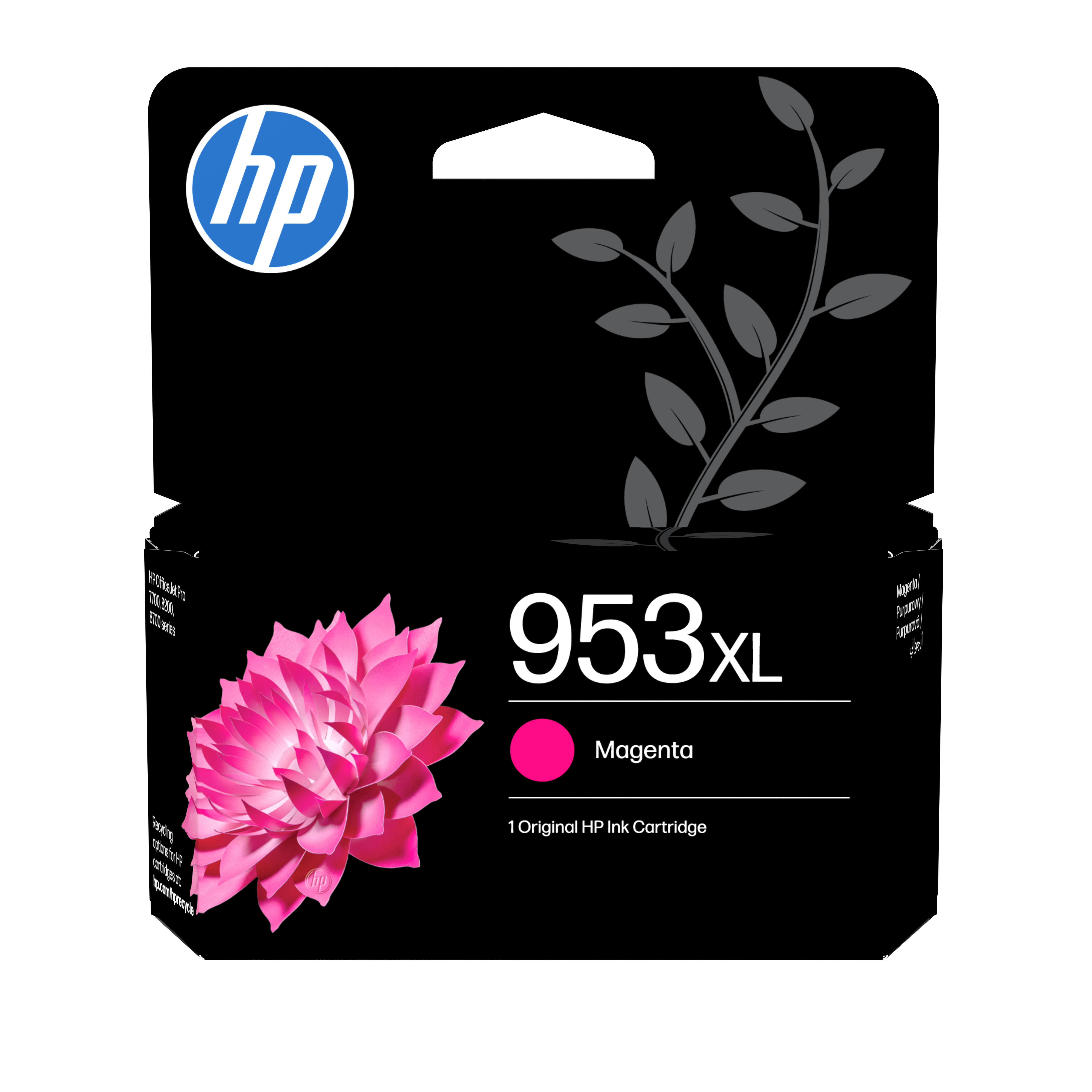 HP 953XL original Ink cartridge F6U17AE BGX Magenta 1.600 Pa