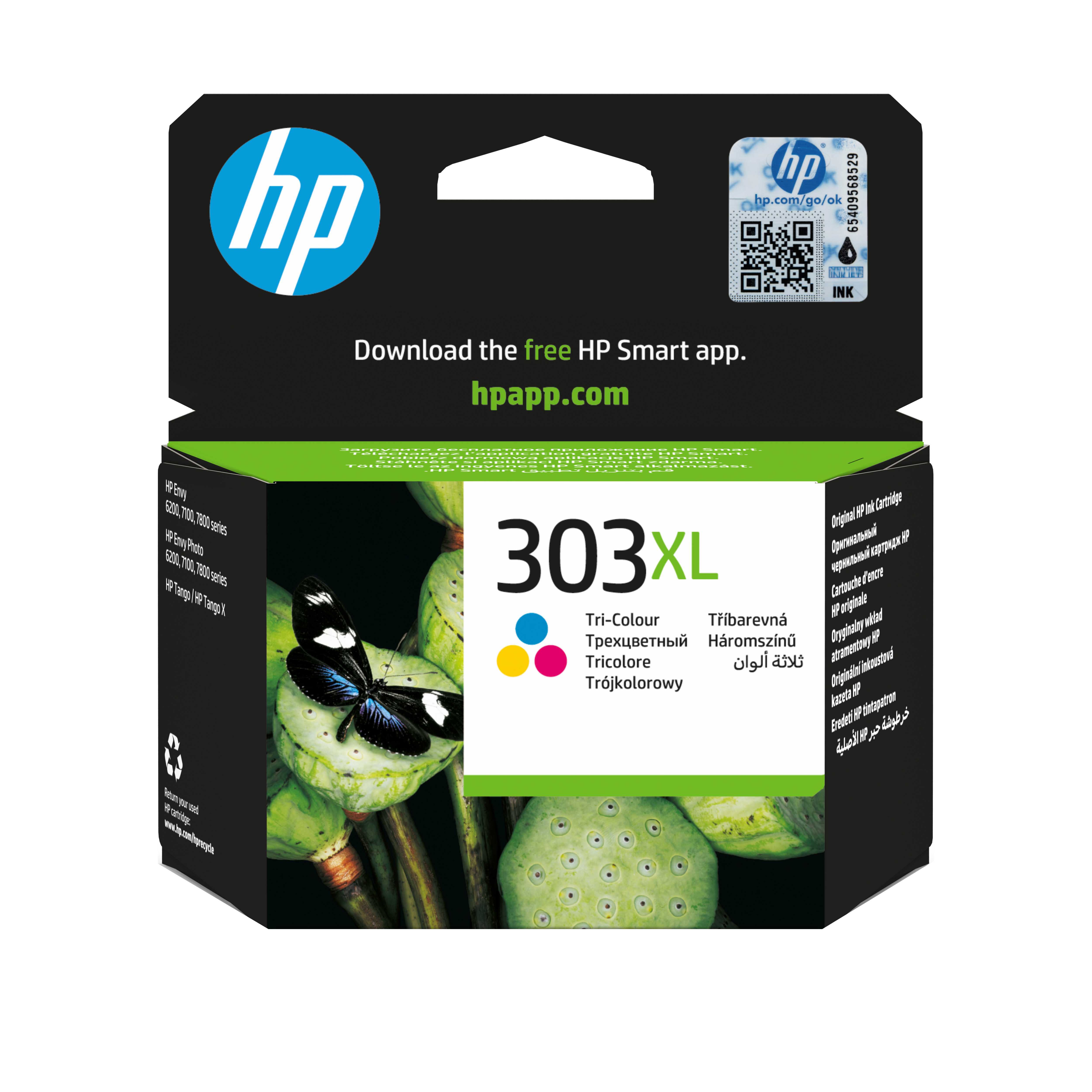 HP 303XL High Yield Tri-color Ink Cartridge HP 303XL High Yield Tri-color Ink Cartridge