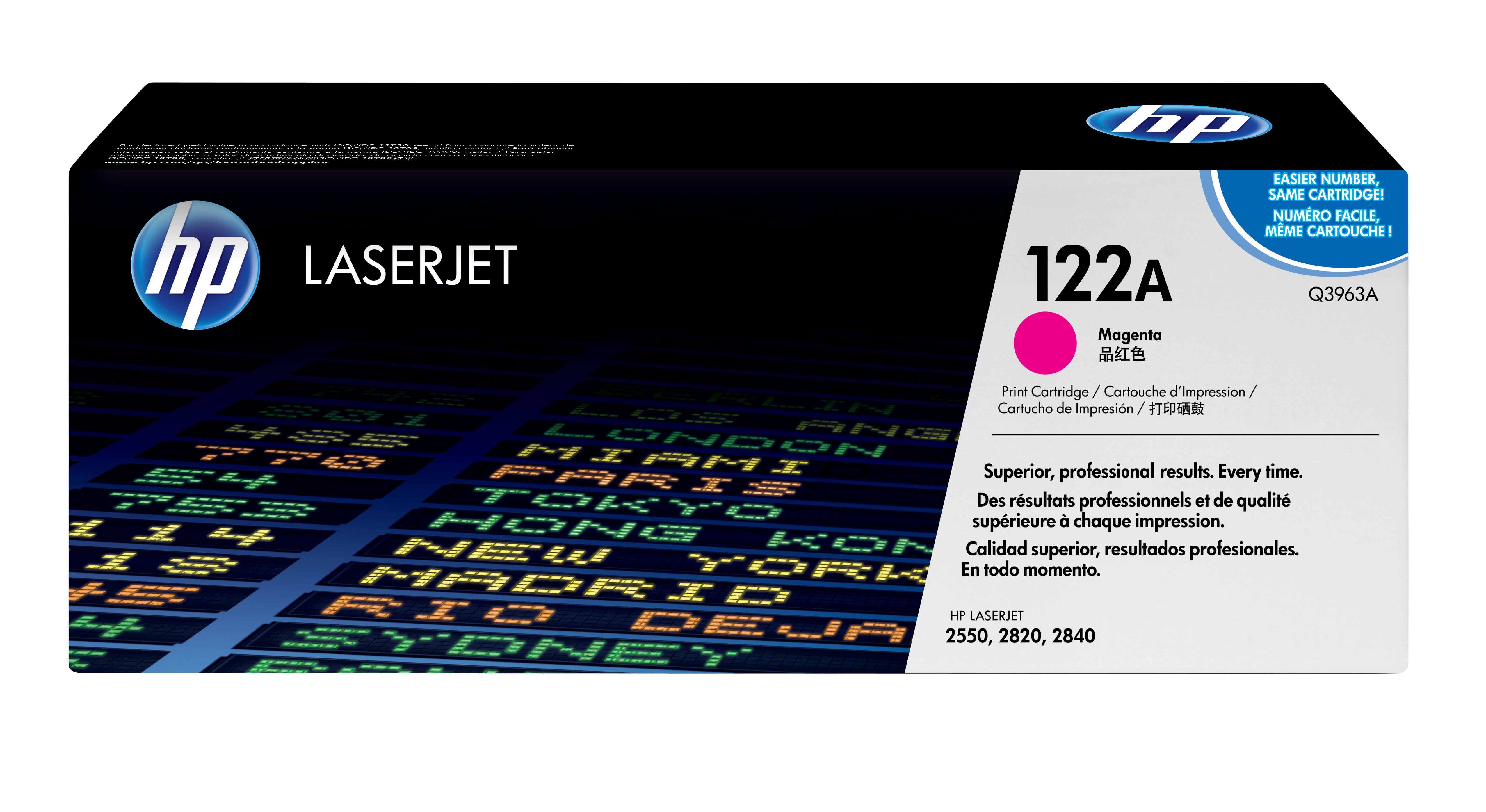 HP 122A Colour LaserJet originele toner cartridge magenta st