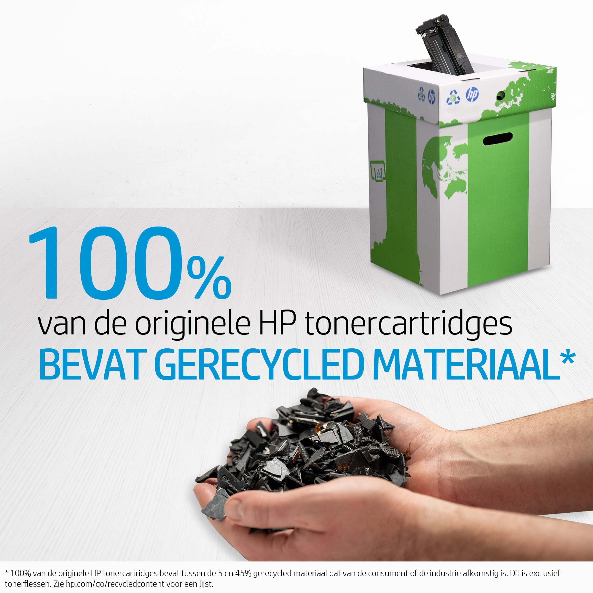 HP 124A original Colour LaserJet Toner cartridge Q6003A mage