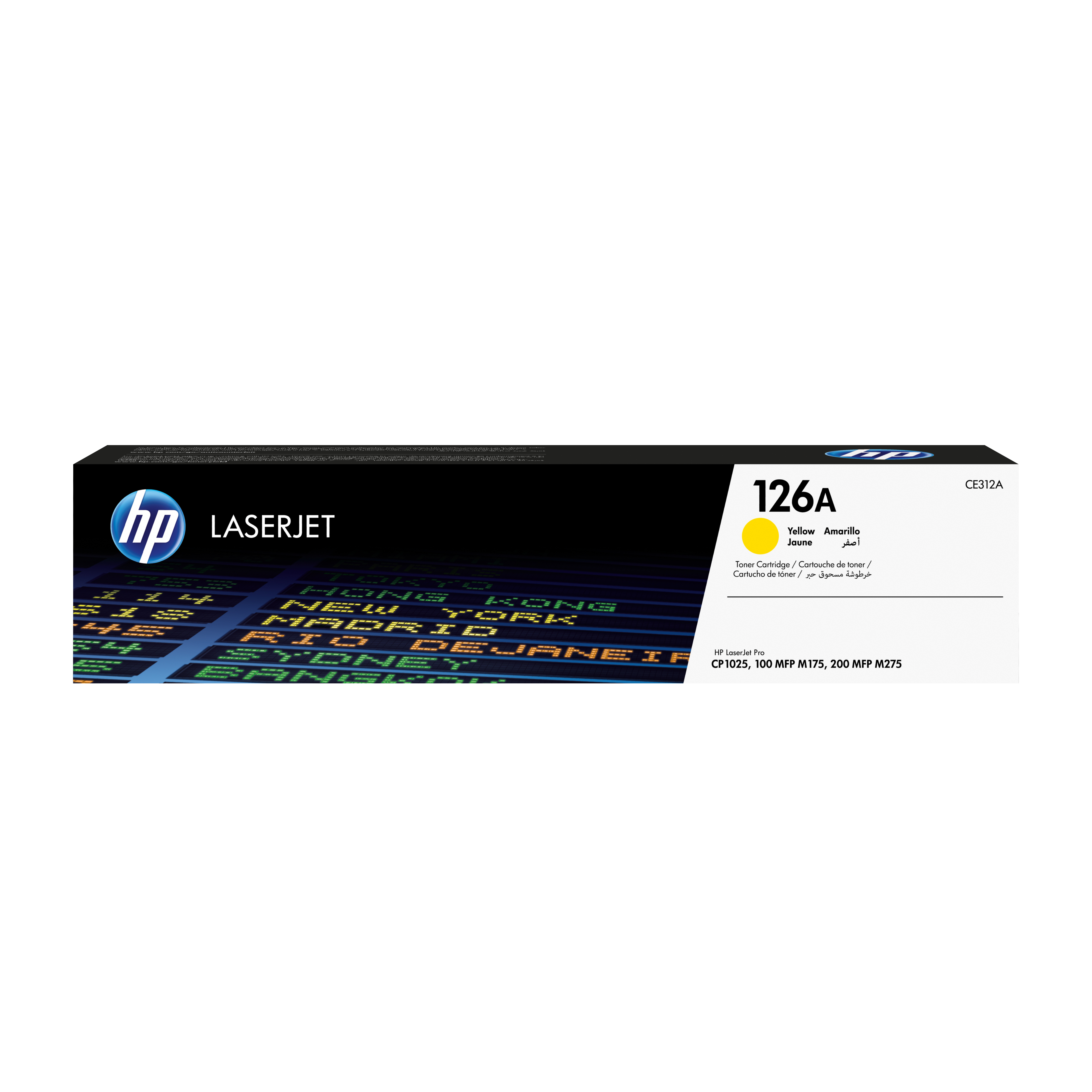 HP 126A original LaserJet Toner cartridge CE312A yellow stan