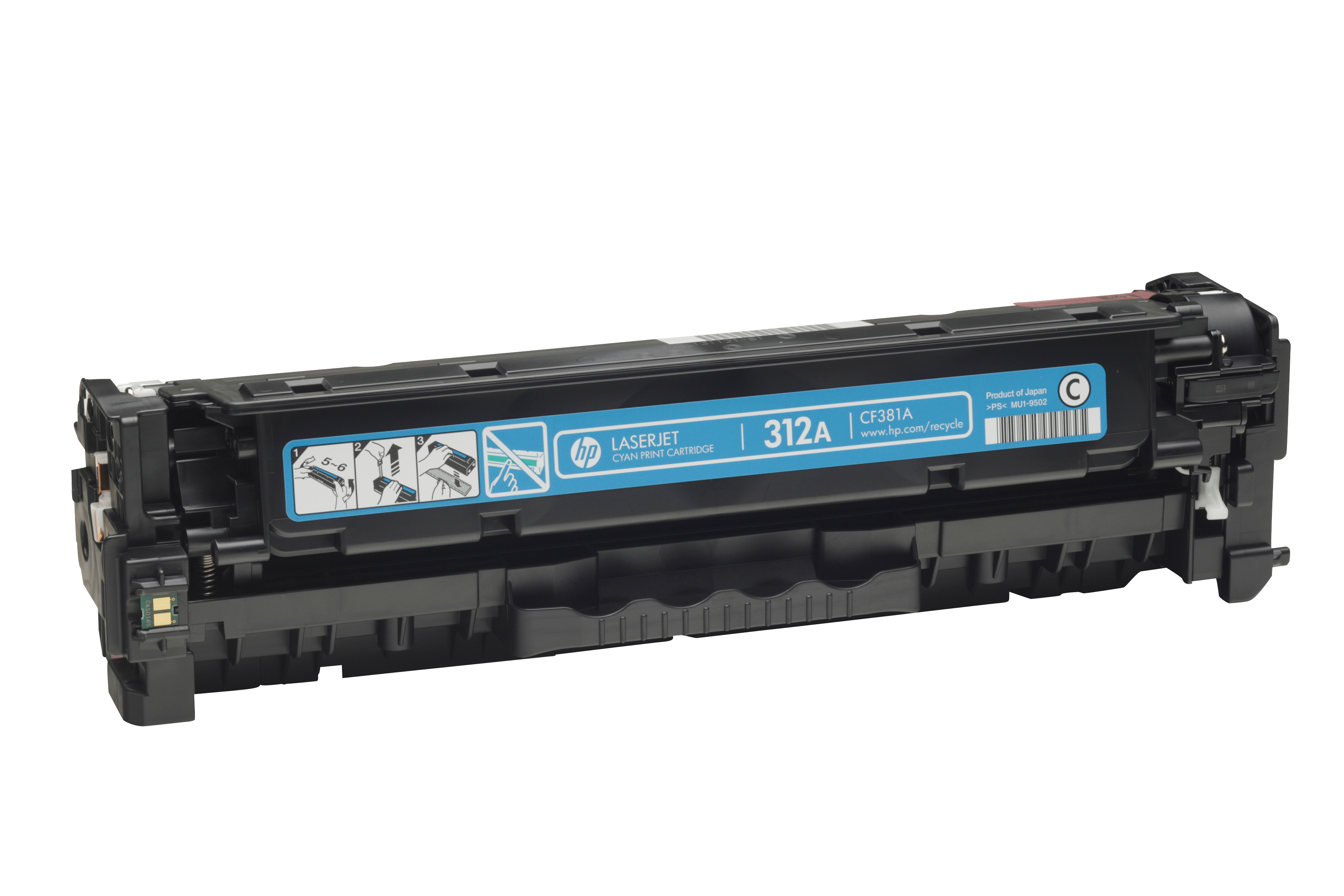 HP 312A original Toner cartridge CF381A cyan standard capaci