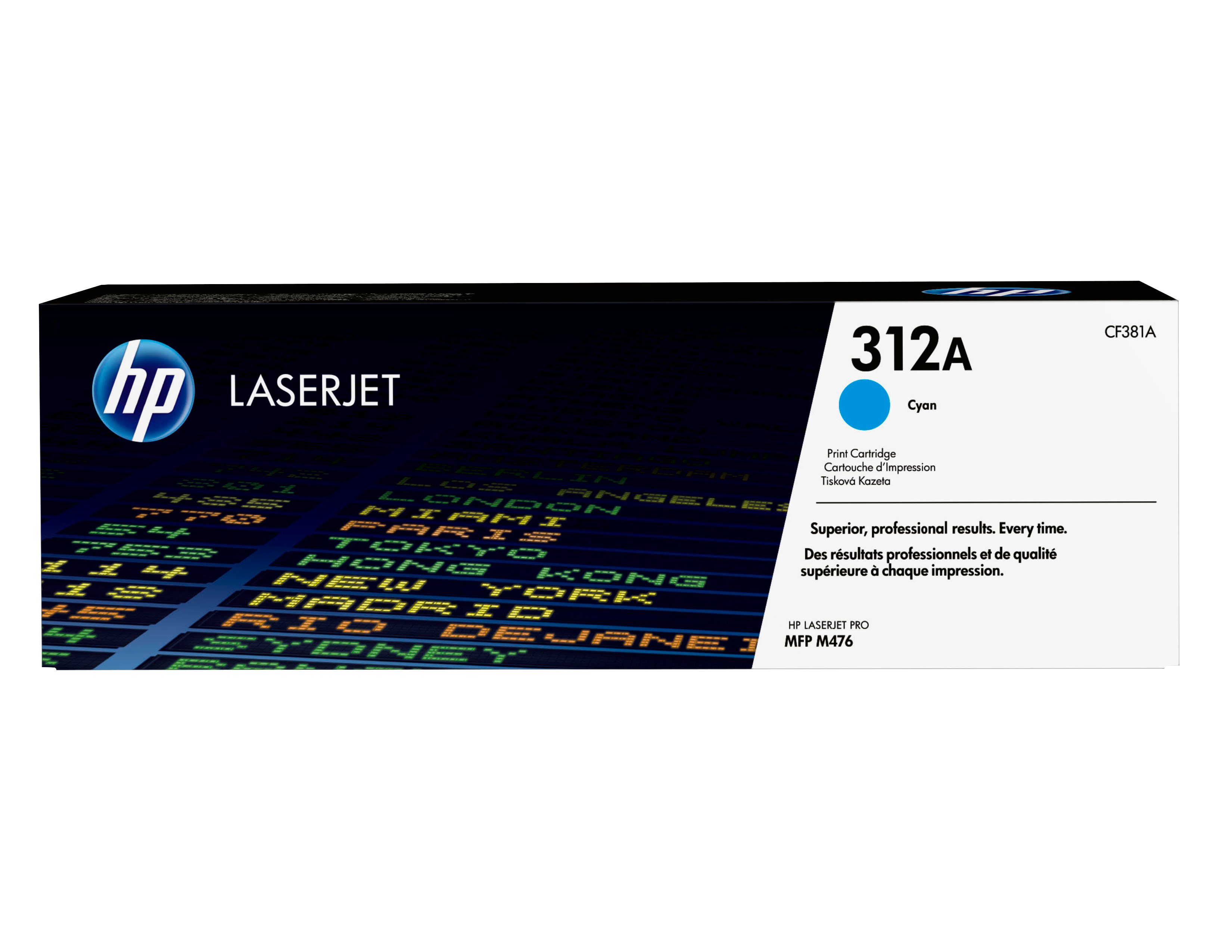 HP 312A original Toner cartridge CF381A cyan standard capaci