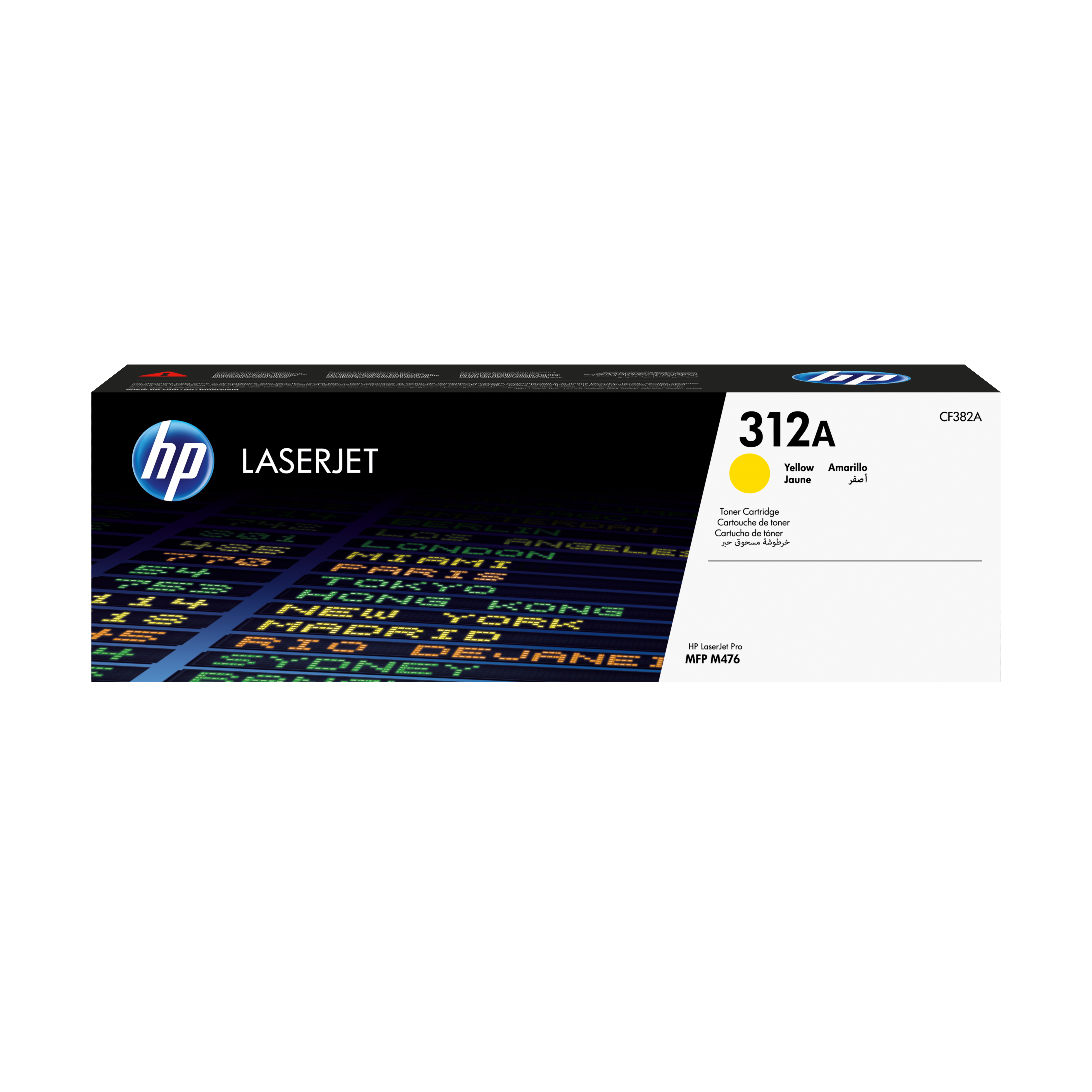 HP 312A original Toner cartridge CF382A yellow standard capa
