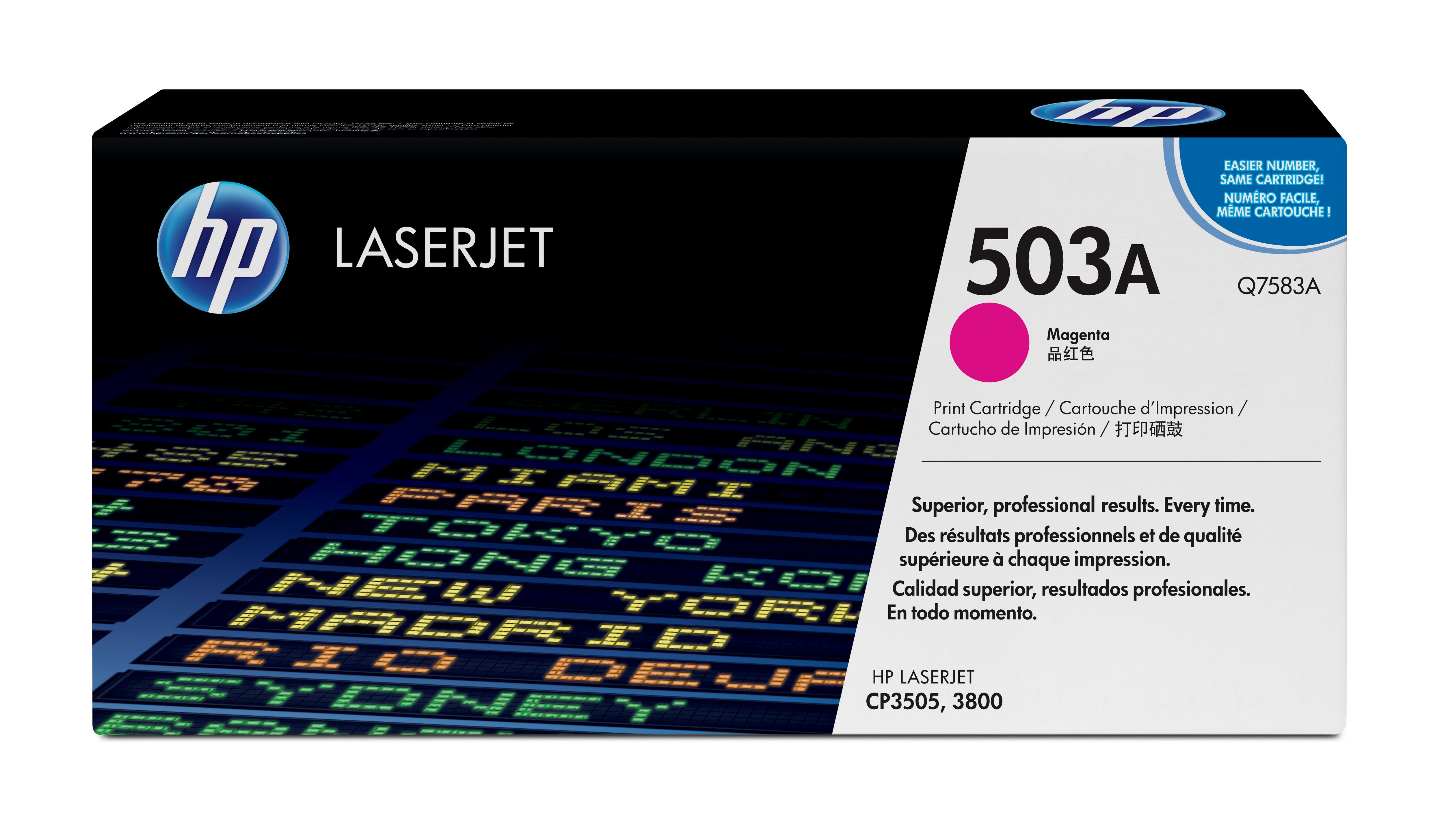 HP 503A Colour LaserJet originele toner cartridge magenta st