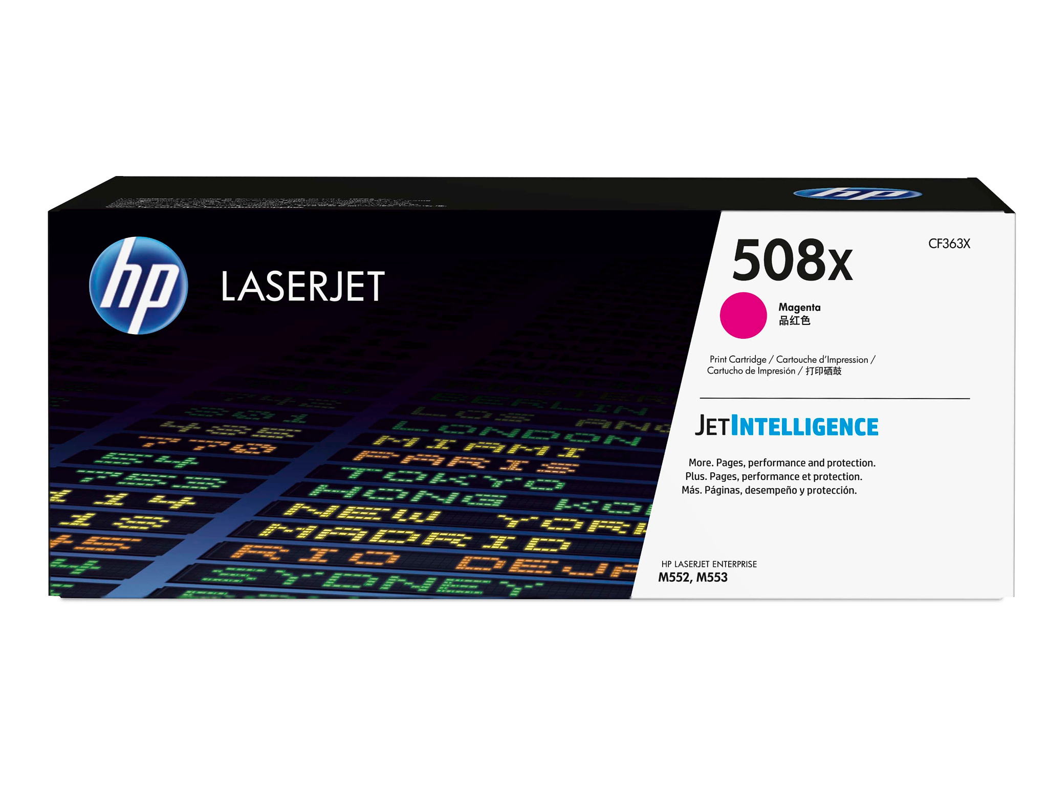 HP 508X original Toner cartridge CF363X magenta 9.500 pages