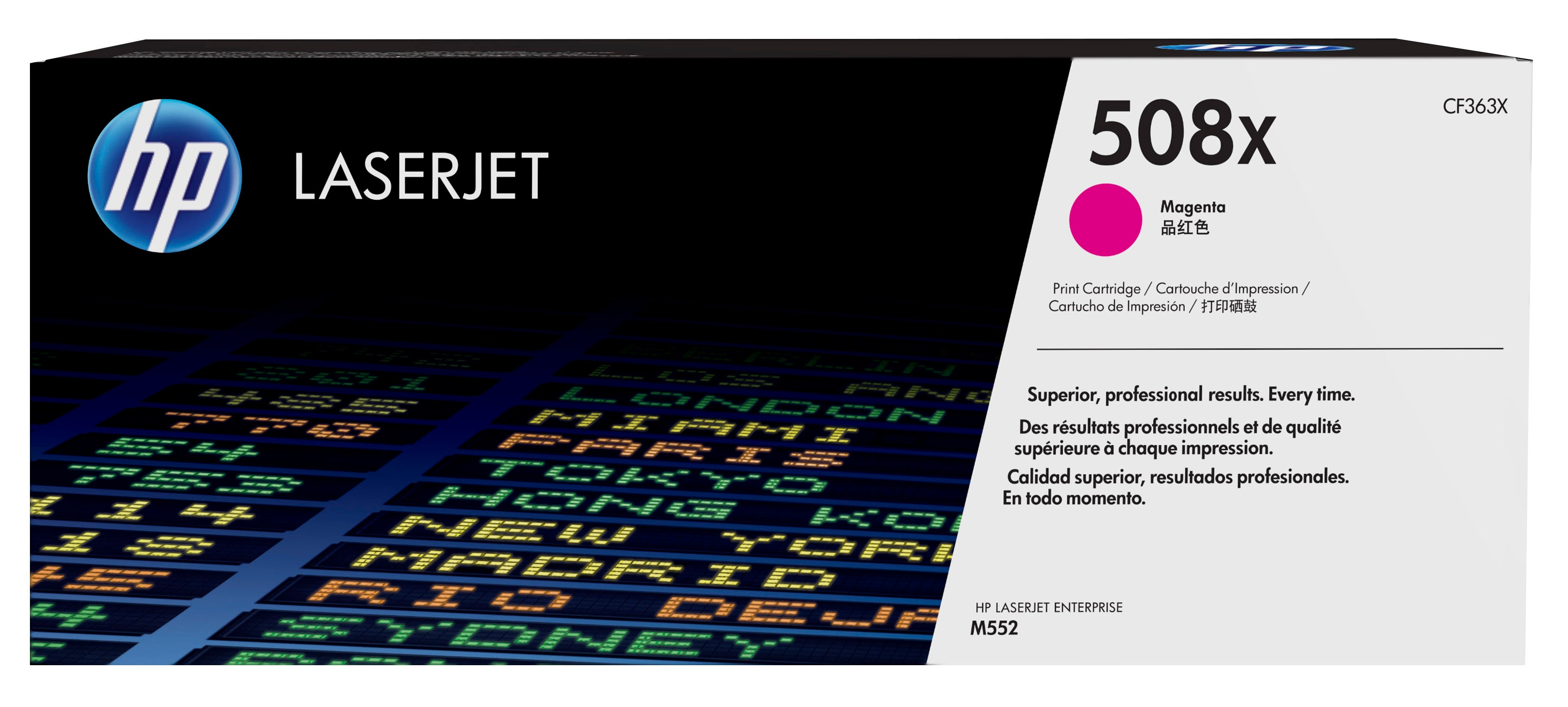 HP 508X original Toner cartridge CF363X magenta 9.500 pages