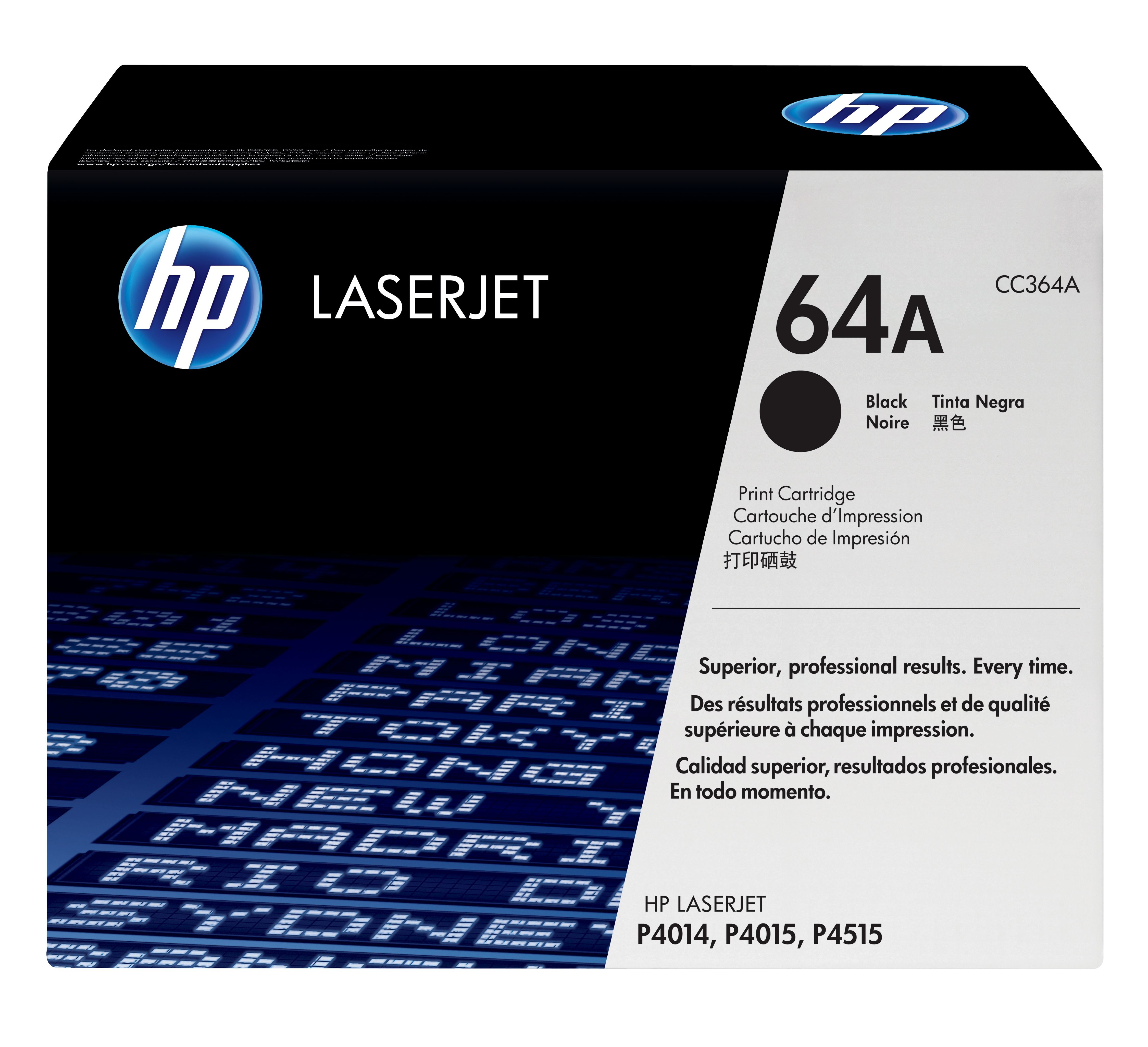 HP 64A original LaserJet Toner cartridge CC364A black standa