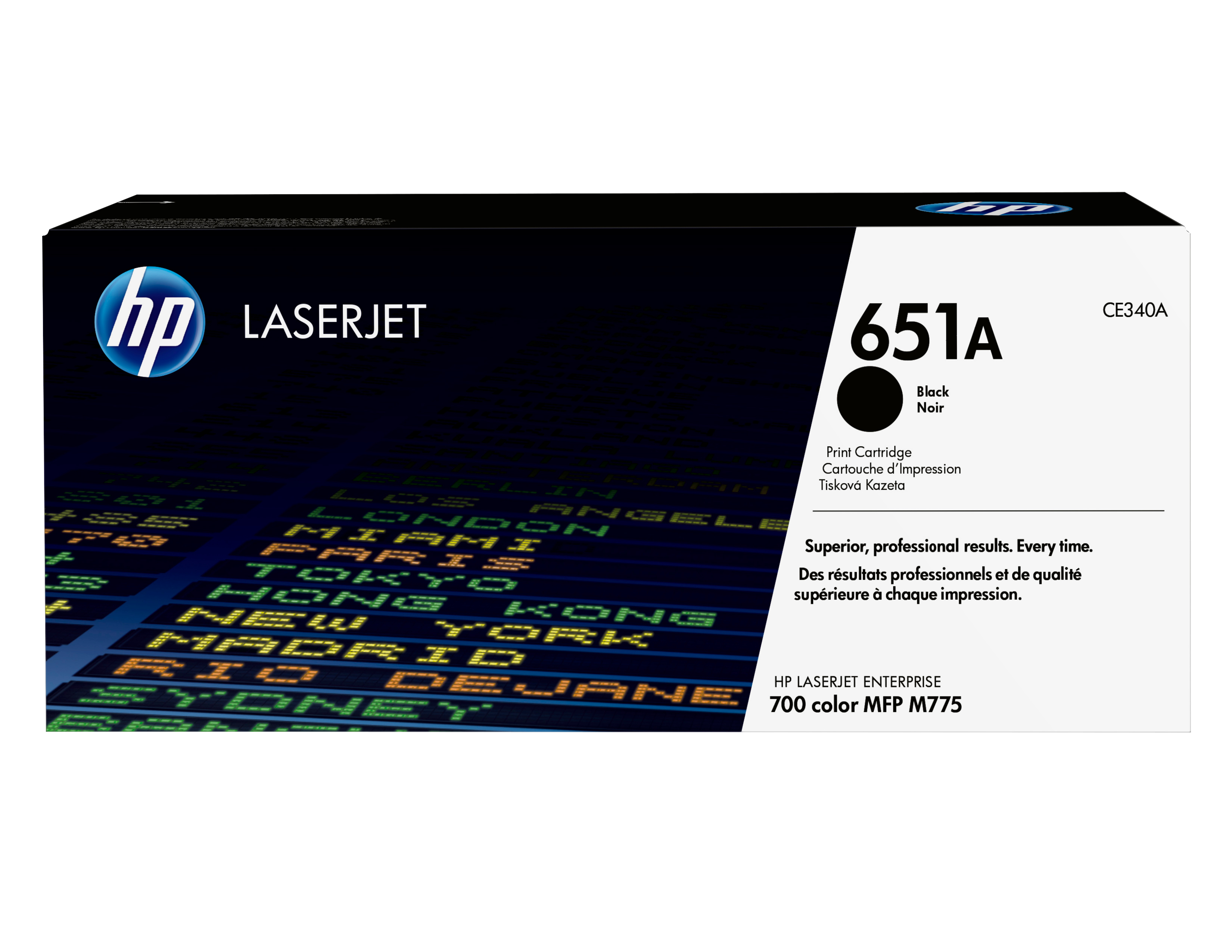 HP 651A original Toner cartridge CE340A black standard capac