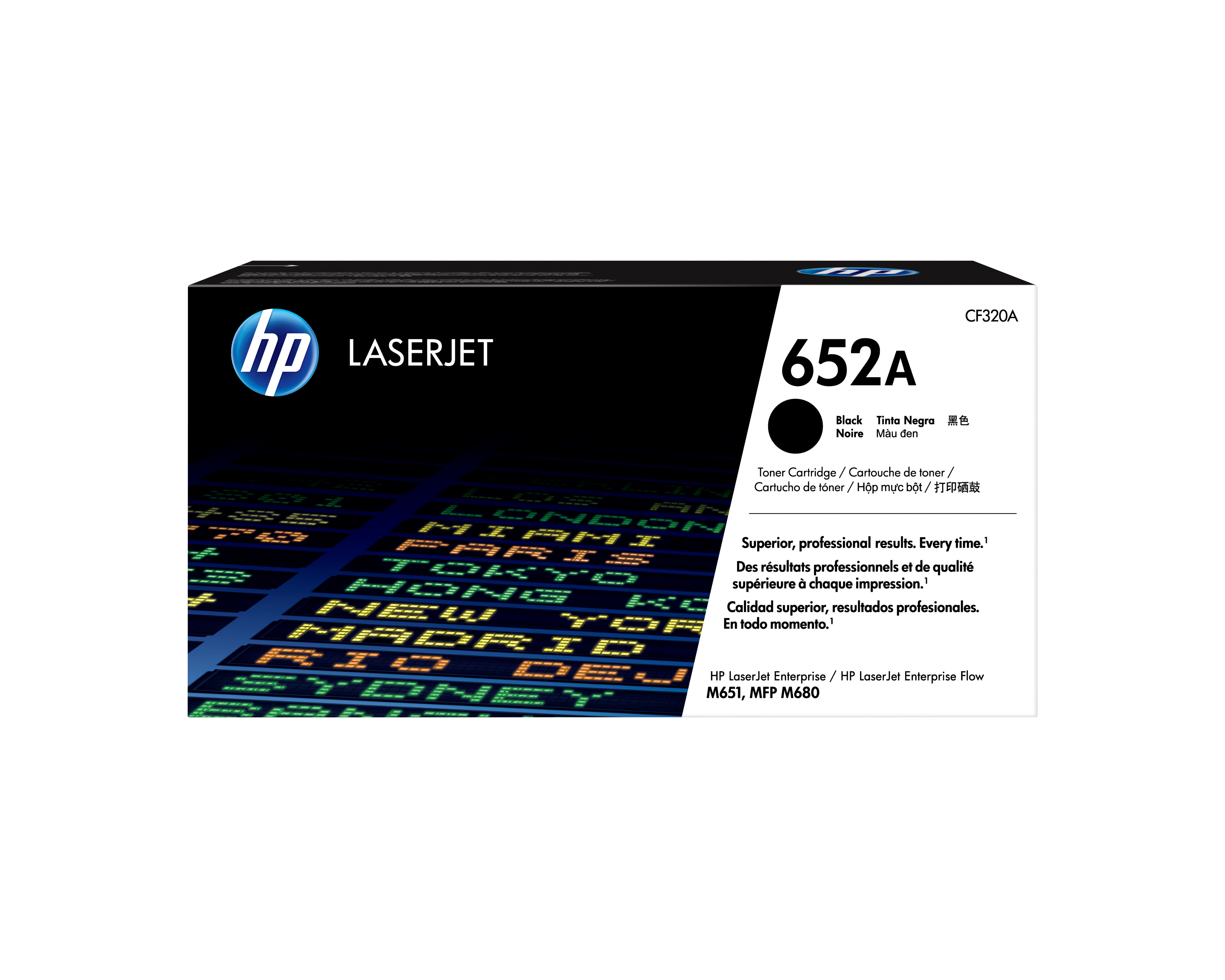 HP 652A original Toner cartridge CF320A black standard capac