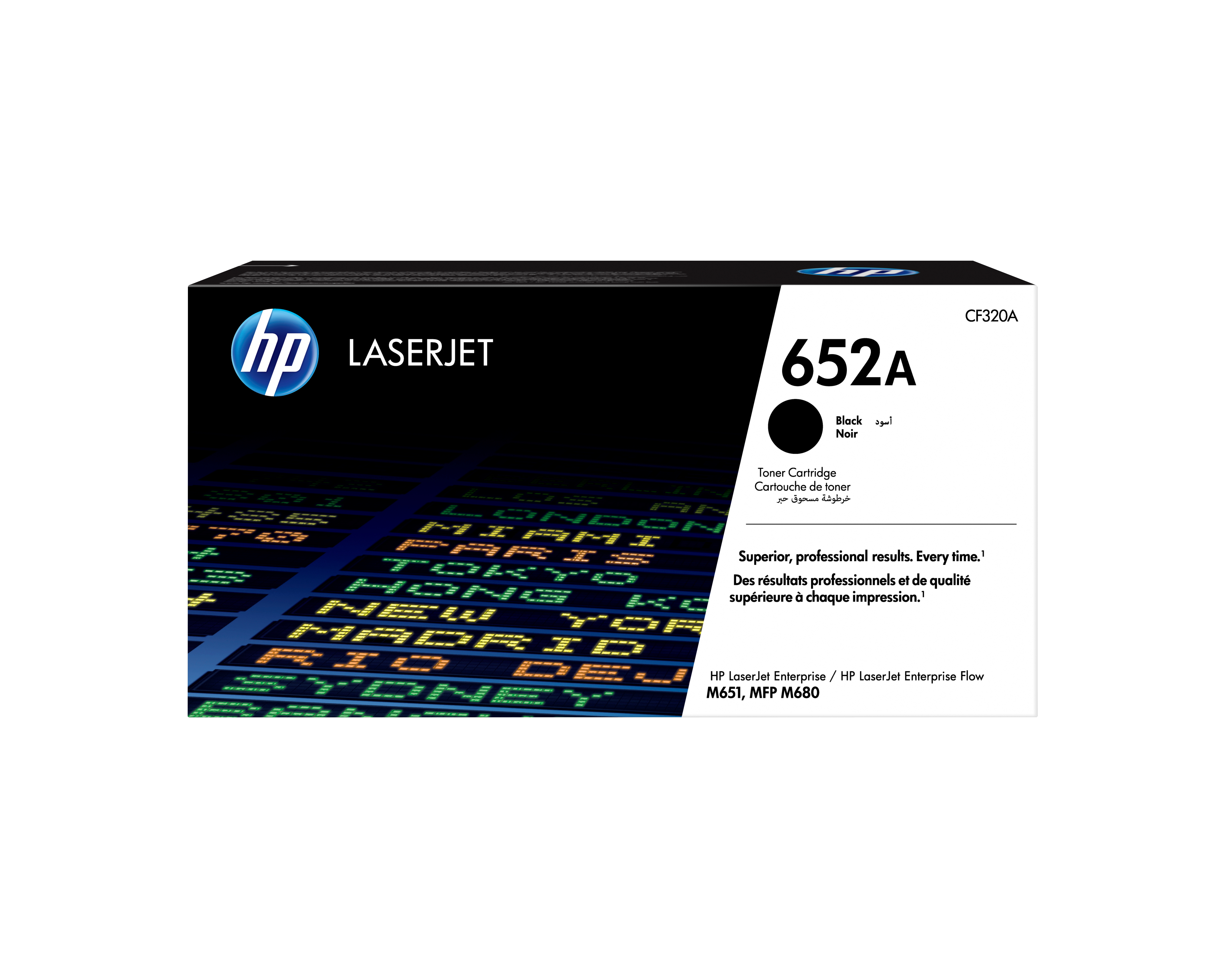 HP 652A original Toner cartridge CF320A black standard capac