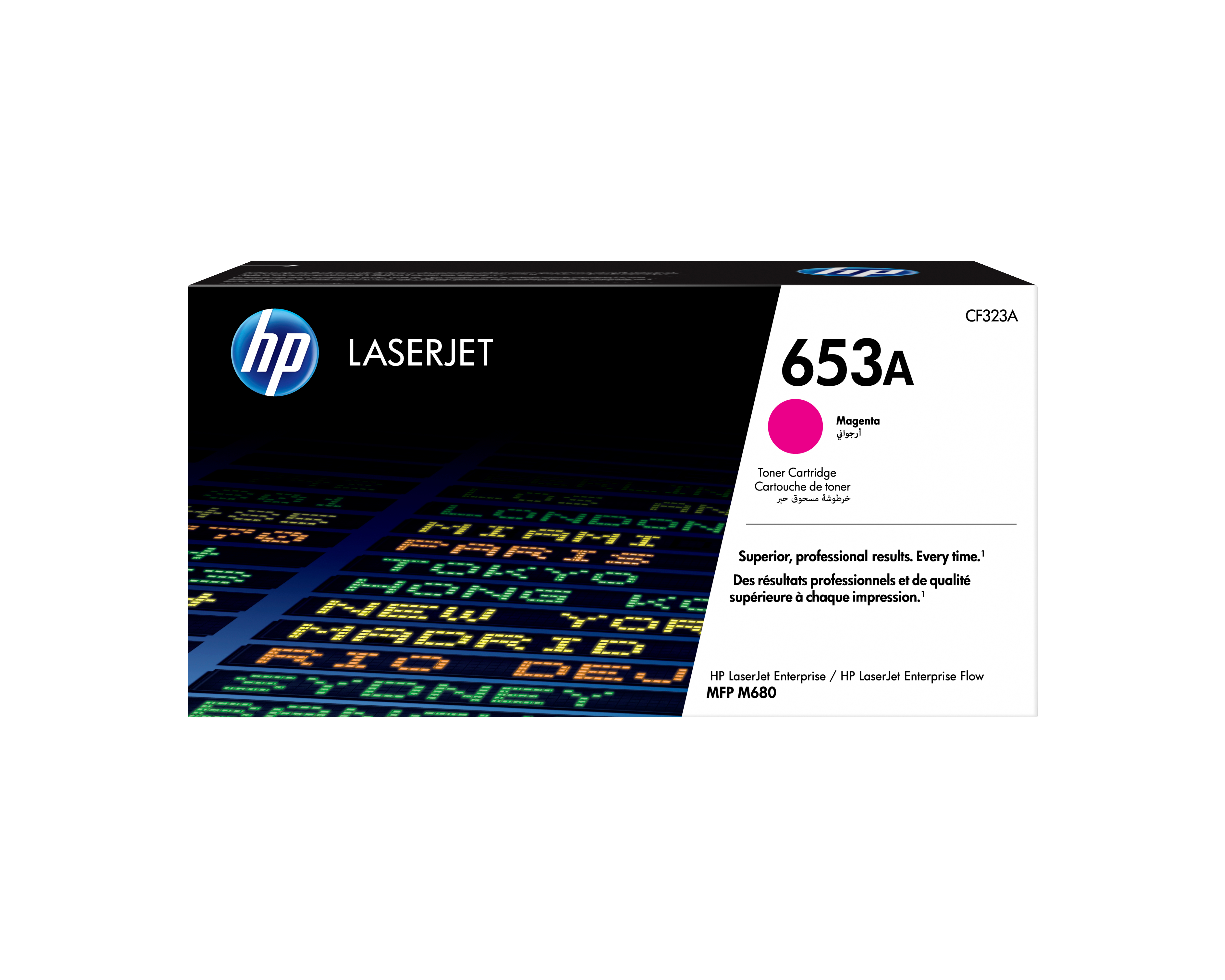 HP 653A original Toner cartridge CF323A magenta standard cap