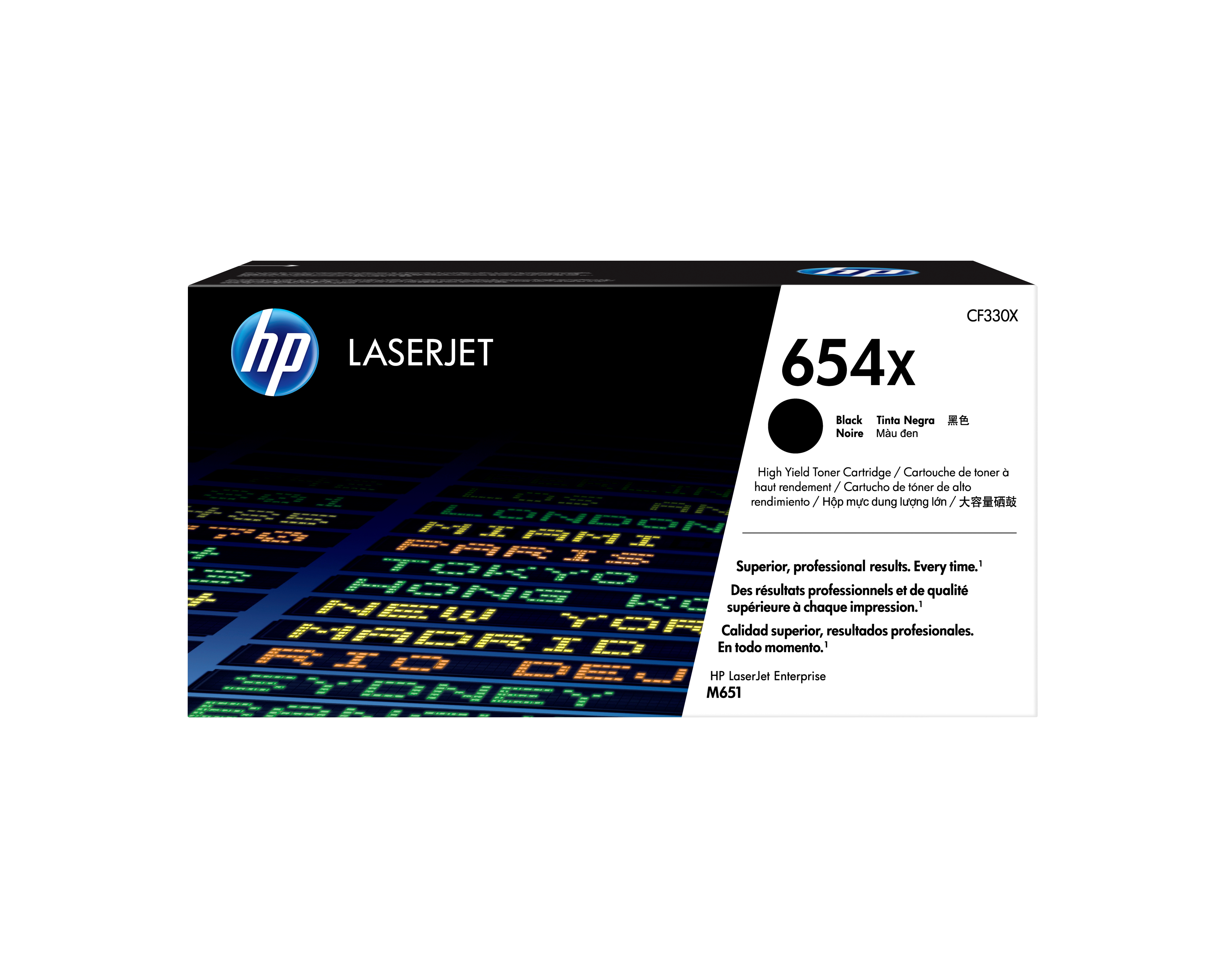 HP 654X original Toner cartridge CF330X black high capacity