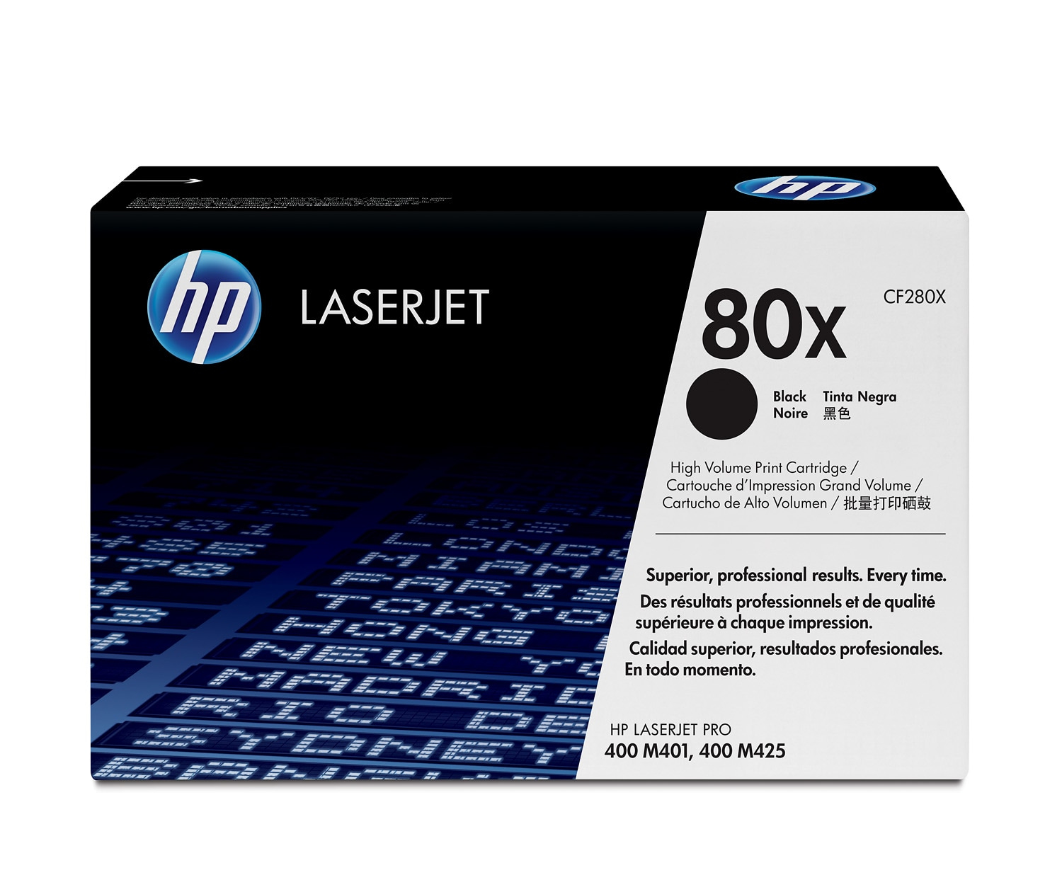 HP 80X original Toner cartridge CF280X black high capacity 6