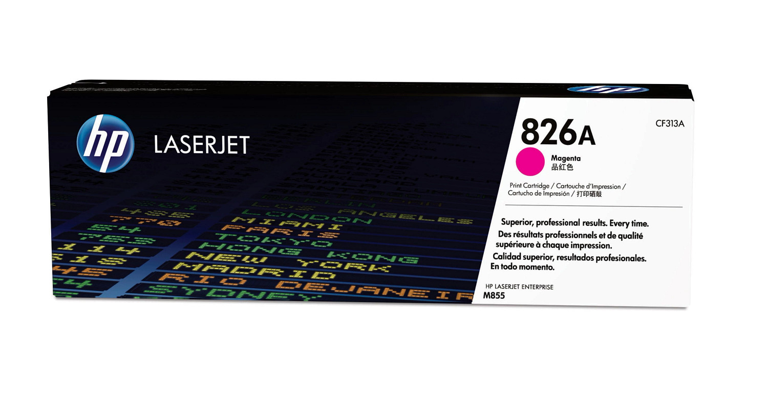 HP 826A original Toner cartridge CF313A magenta standard cap