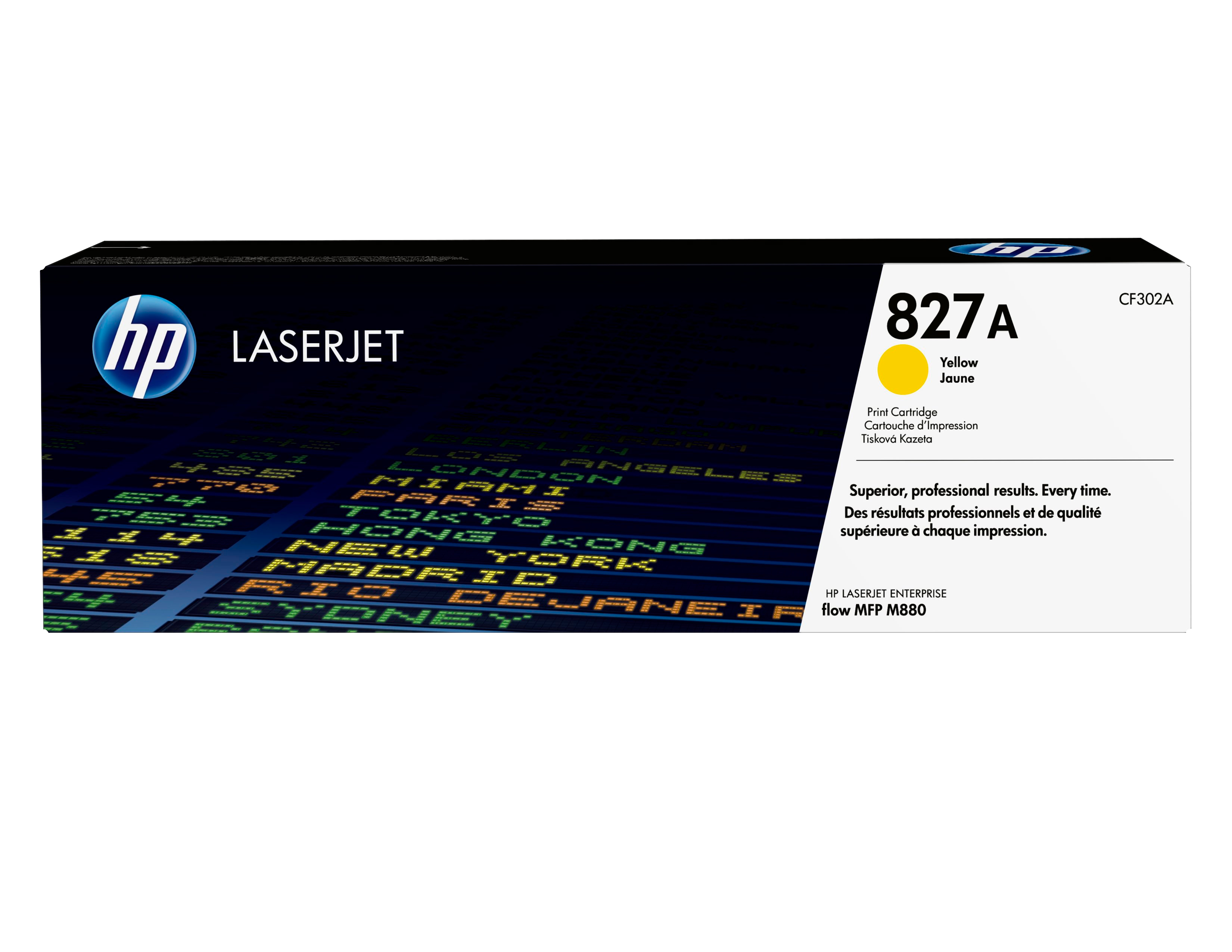 HP 827A original Toner cartridge CF302A yellow standard capa