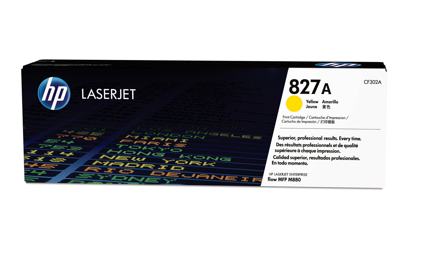 HP 827A original Toner cartridge CF302A yellow standard capa