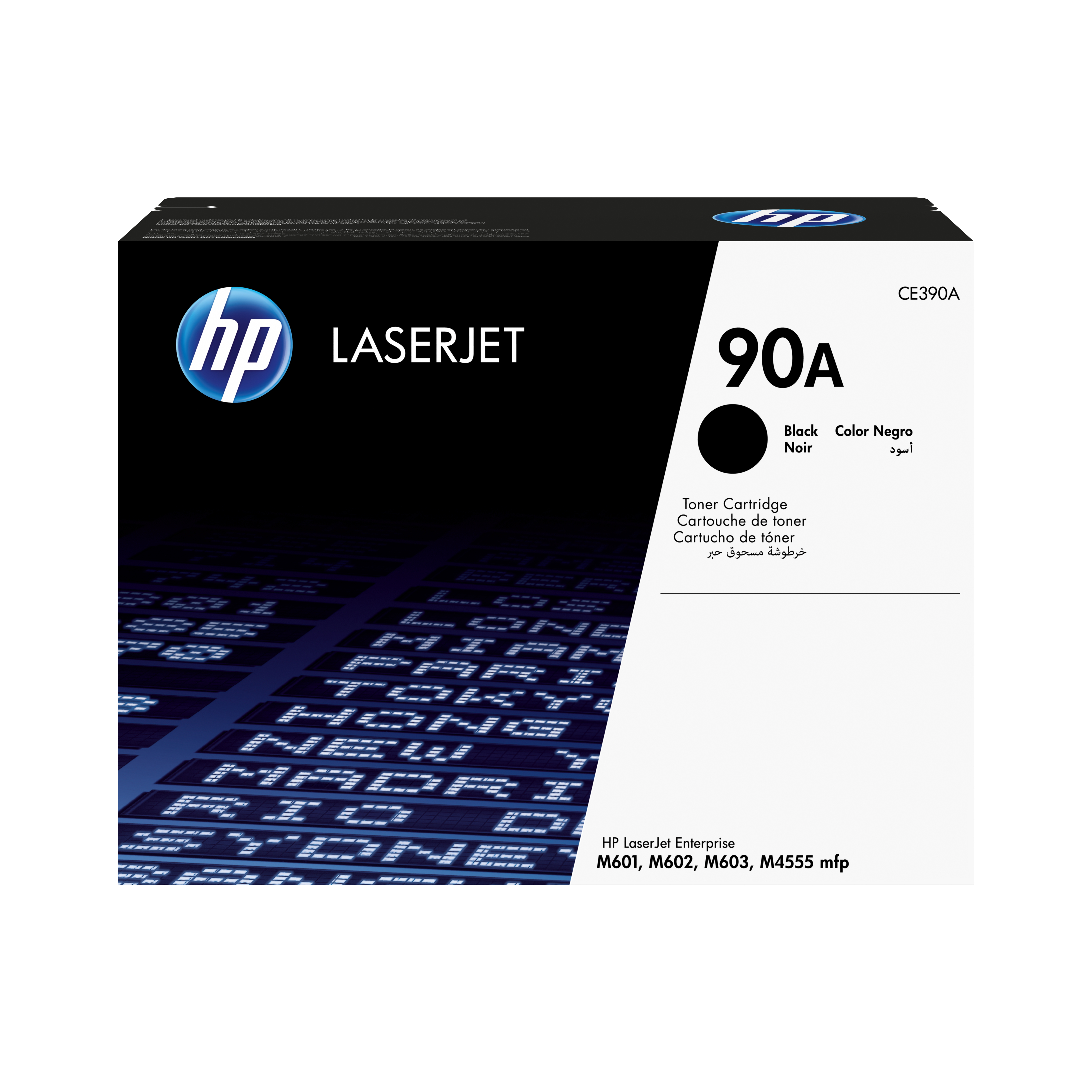 HP 90A original Toner cartridge CE390A black standard capaci