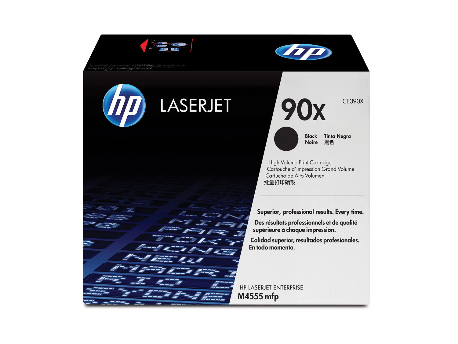 HP 90X original Toner cartridge CE390X black high capacity 2
