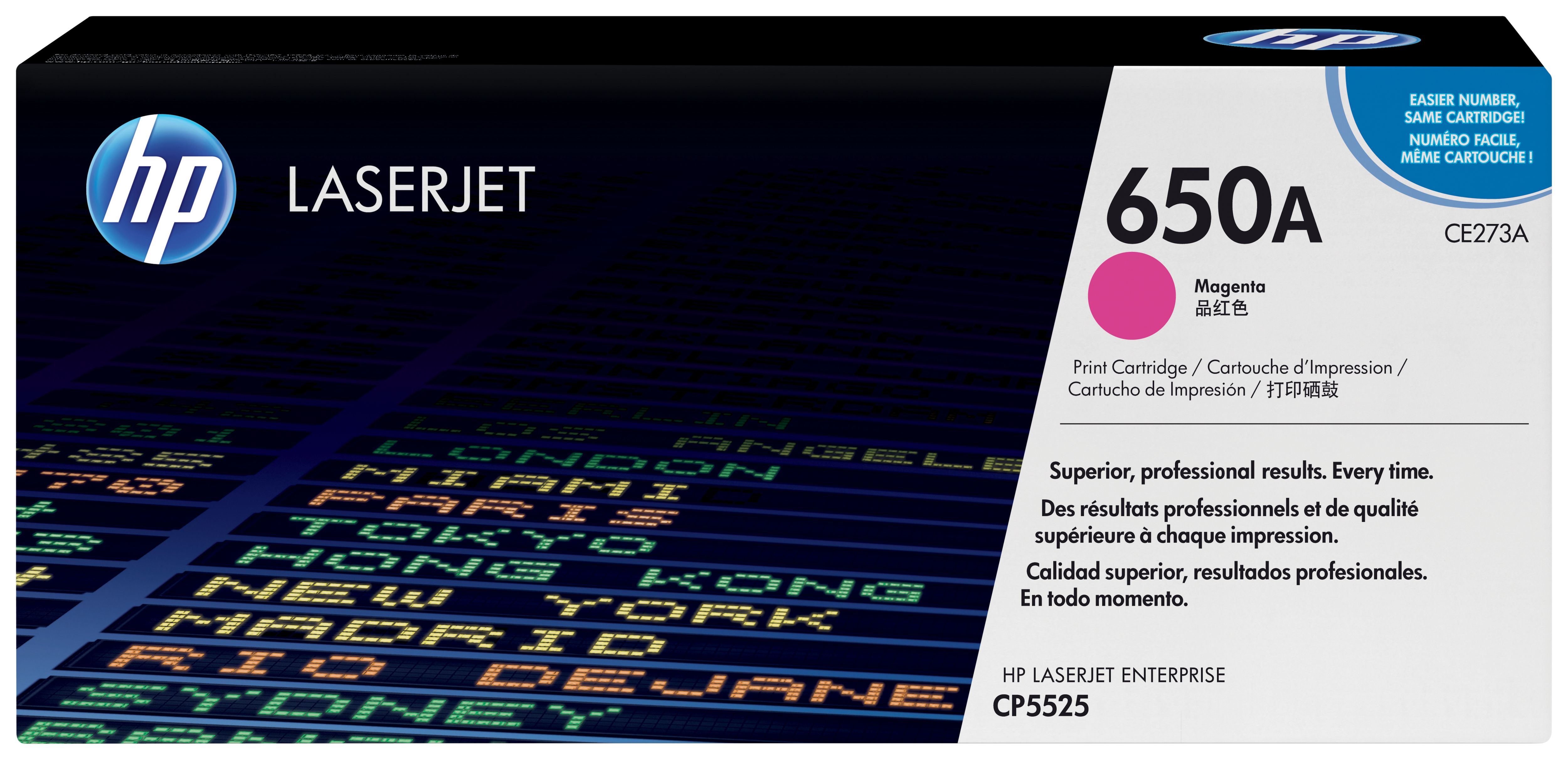 HP original Colour LaserJet CE273A Toner cartridge magenta s