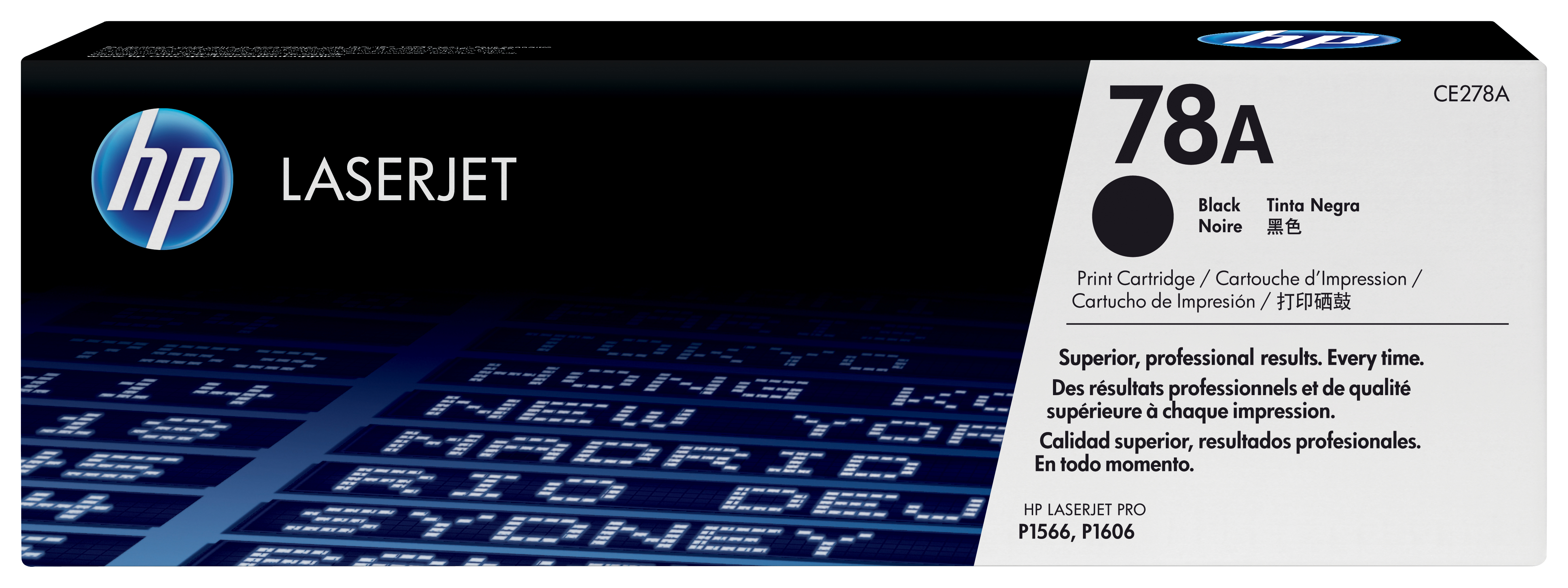HP 78A original LaserJet Toner cartridge CE278A black standa