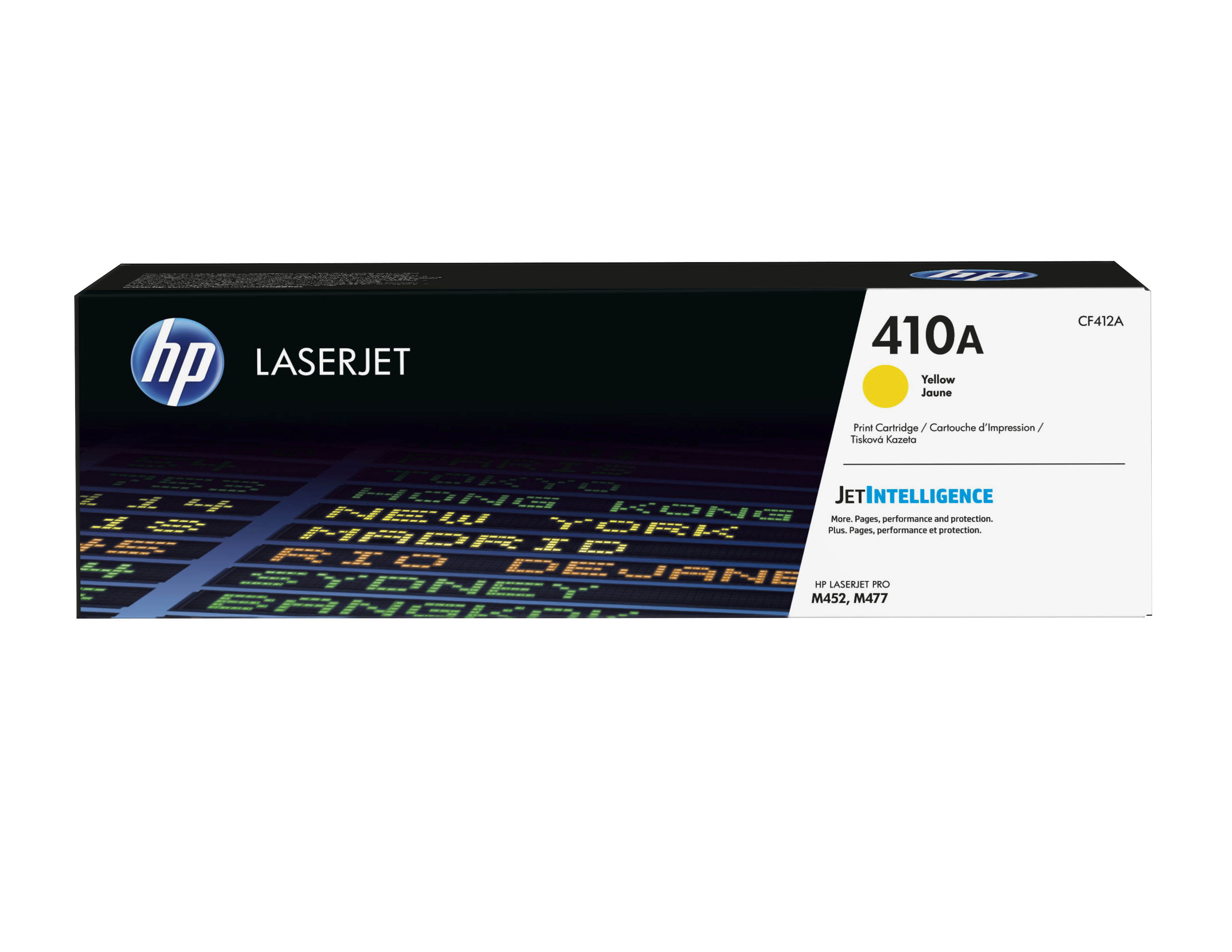 HP 410A original Toner cartridge CF412A yellow