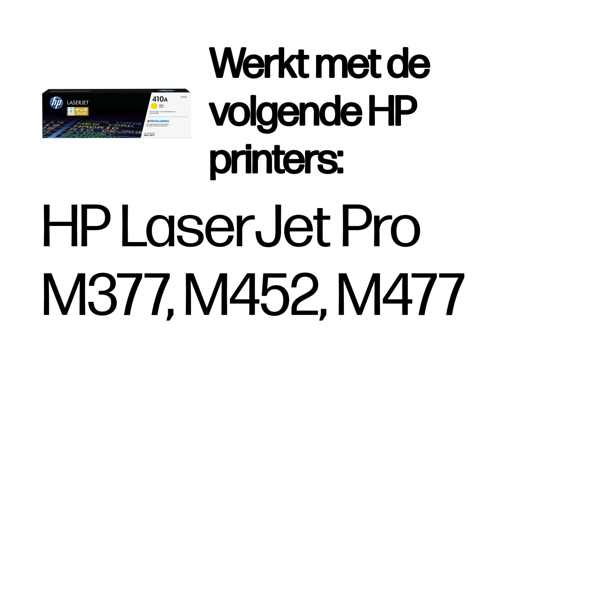 HP 410A original Toner cartridge CF412A yellow