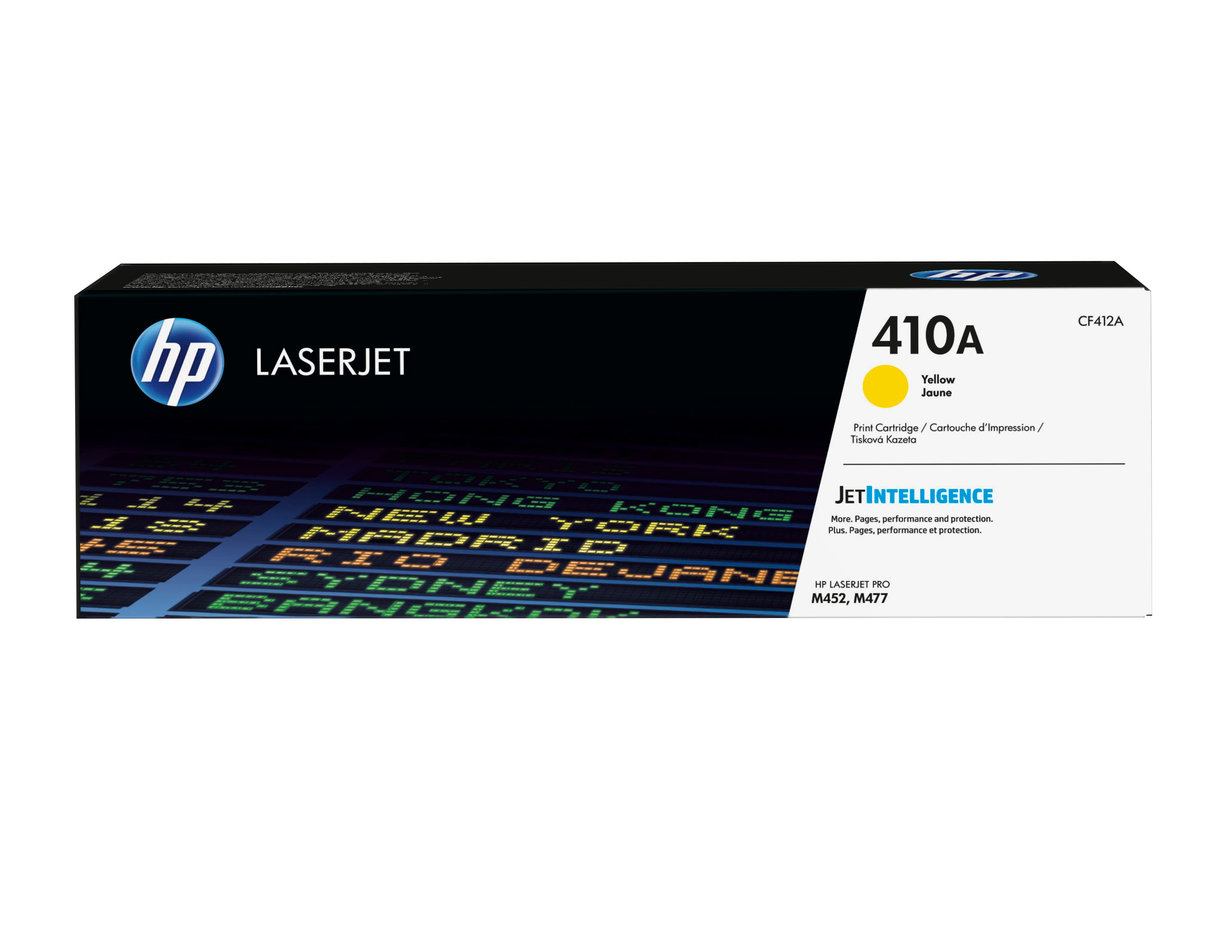 HP 410A original Toner cartridge CF412A yellow