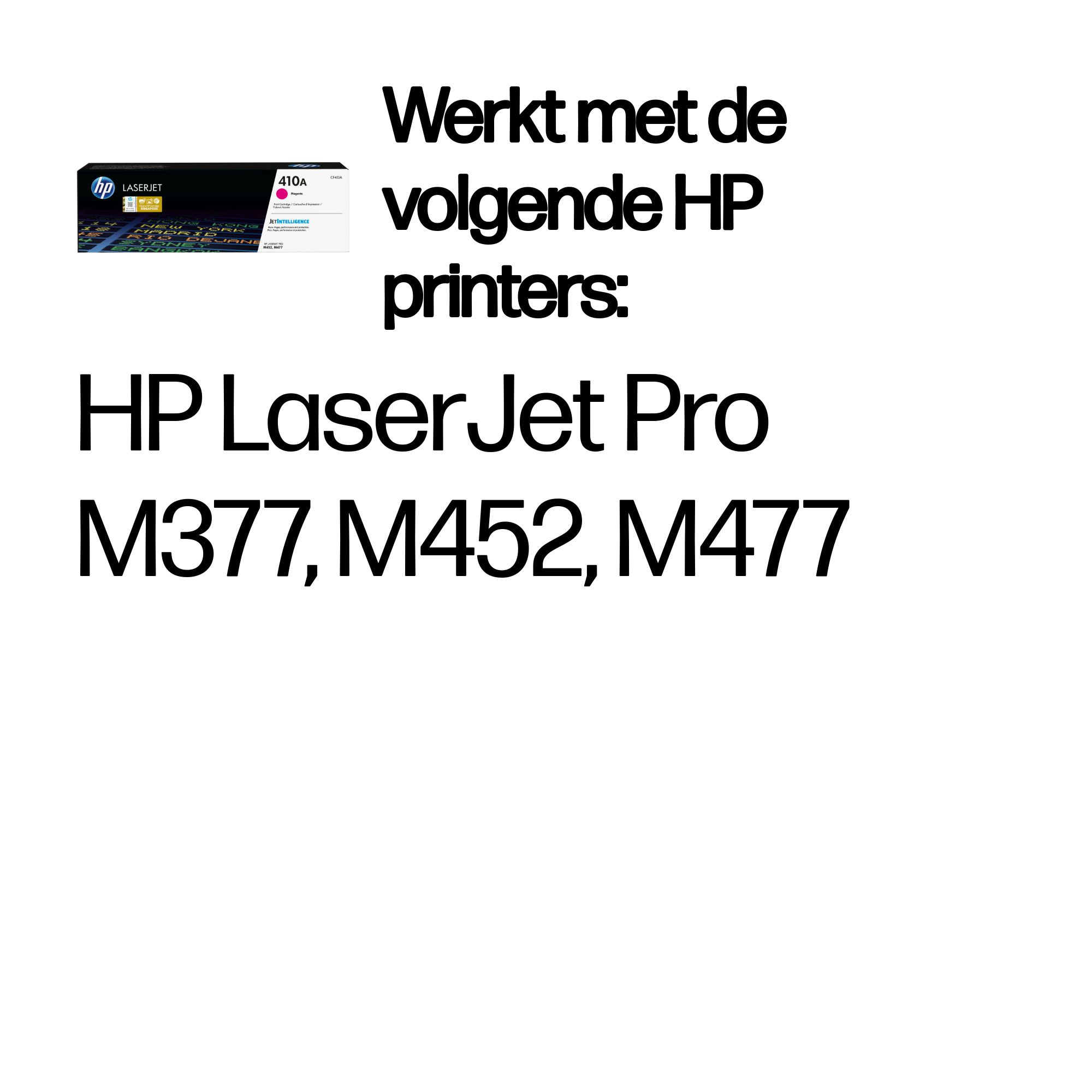 HP 410A original Magenta LaserJet Toner cartridge CF413A