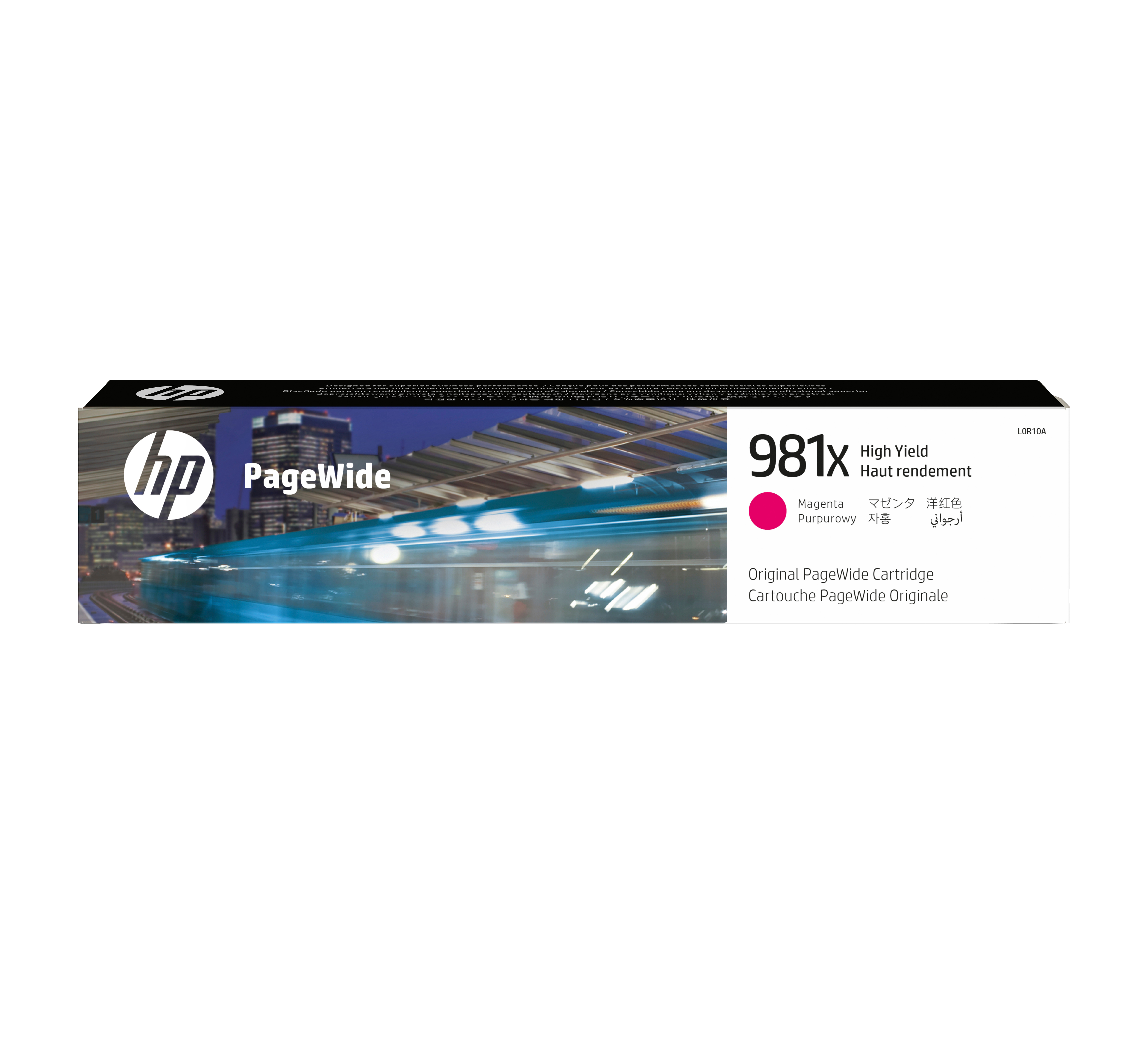 HP 981X original High Yield Magenta PageWide Cartridge L0R10