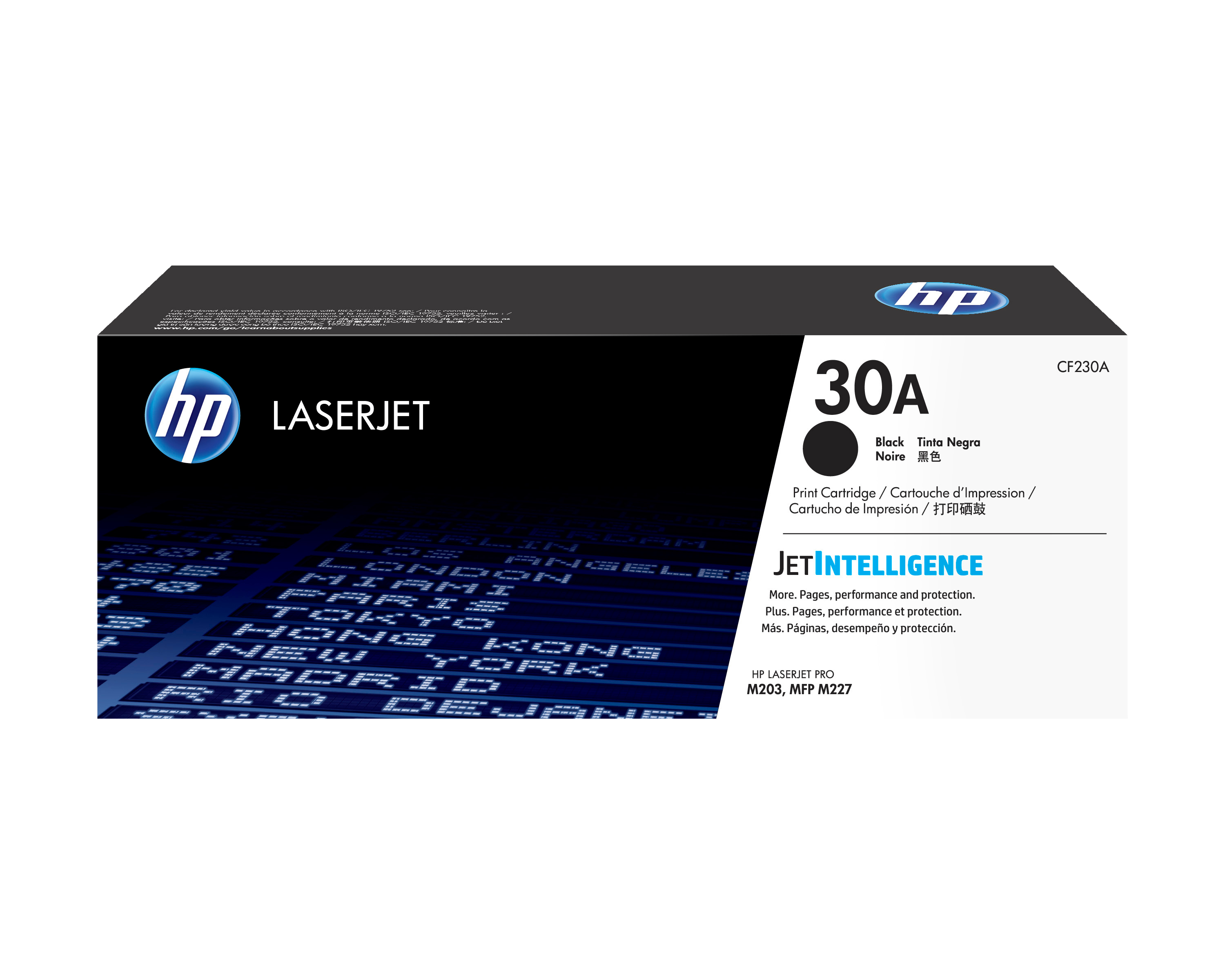 HP 30A original LaserJet Toner cartridge CF230A Black