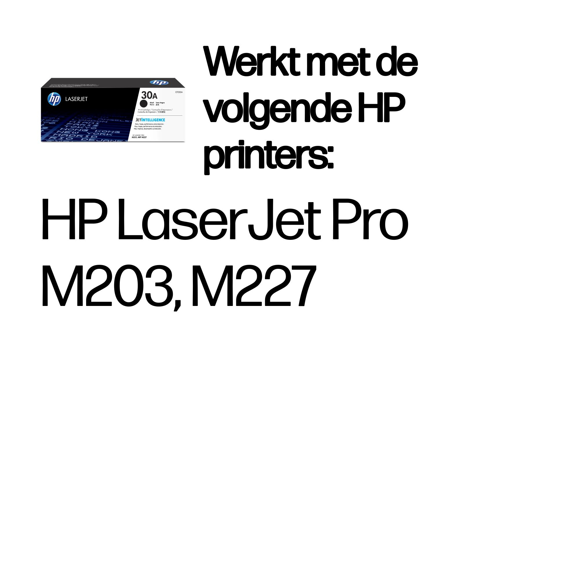 HP 30A original LaserJet Toner cartridge CF230A Black
