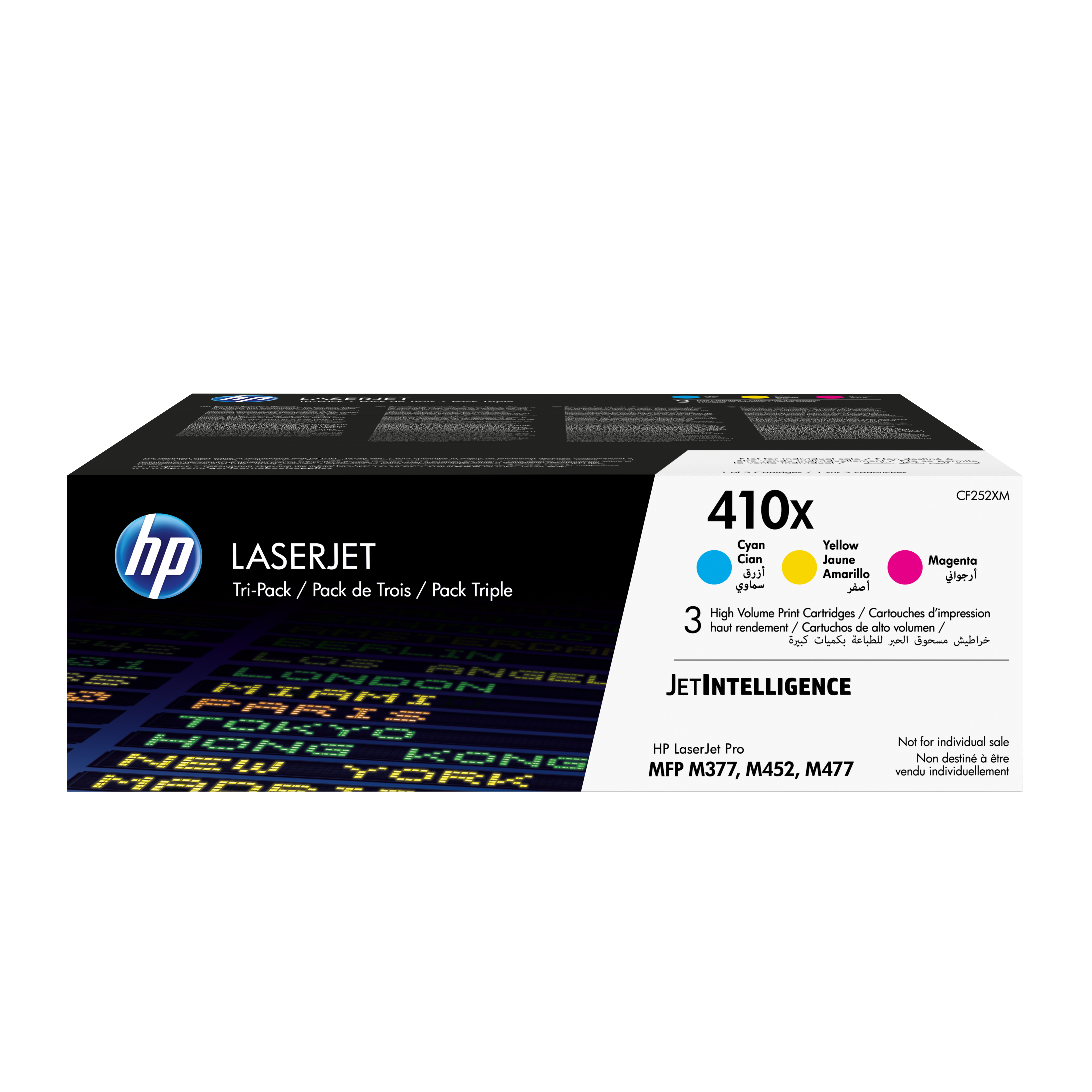 HP 410X original LaserJet Toner cartridge CF325XM Cyaan Mage