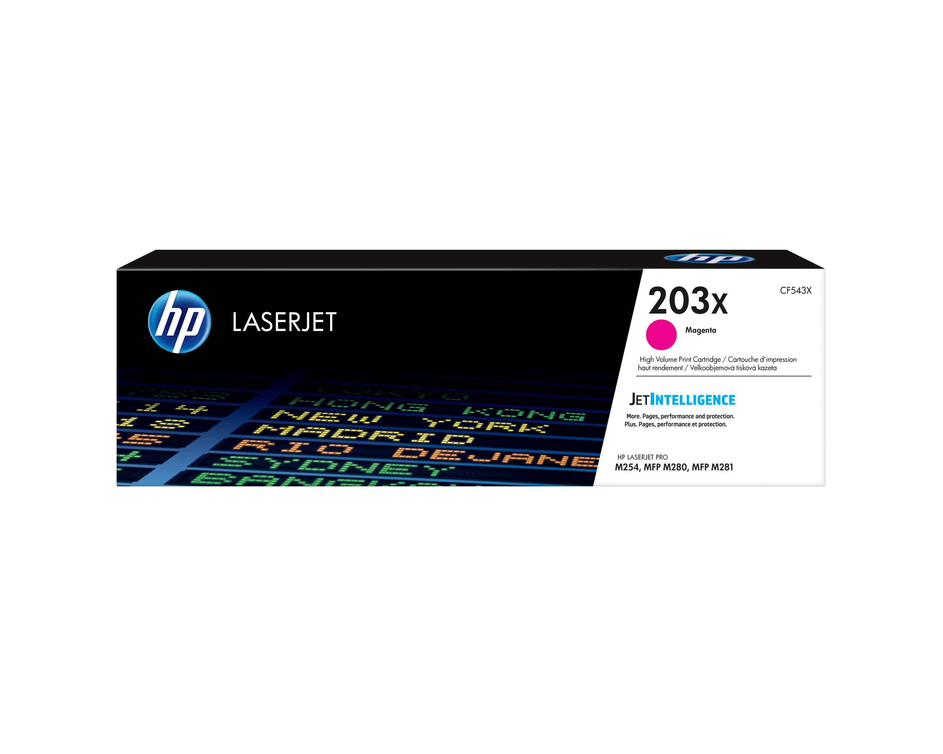 HP 203X Original Magenta LaserJet Toner Cartridge