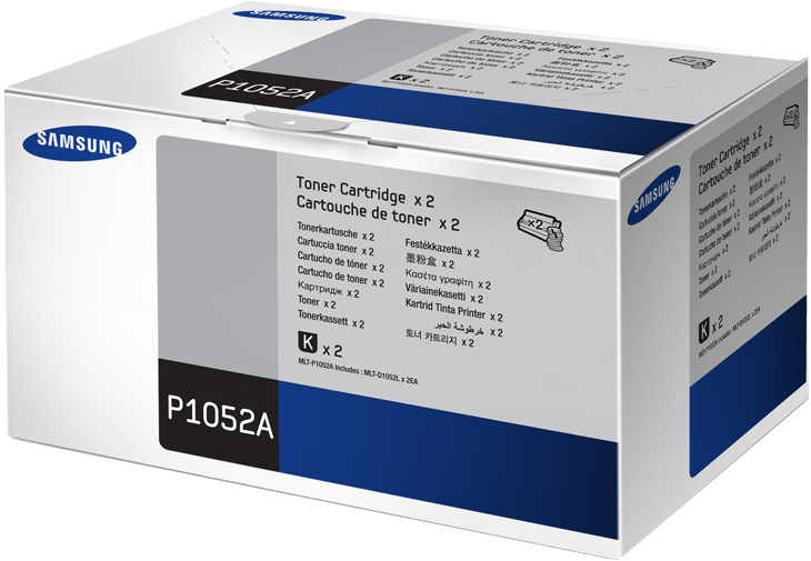 SAMSUNG MLT-P1052A/ELS 2-pk H-Yield Blk C