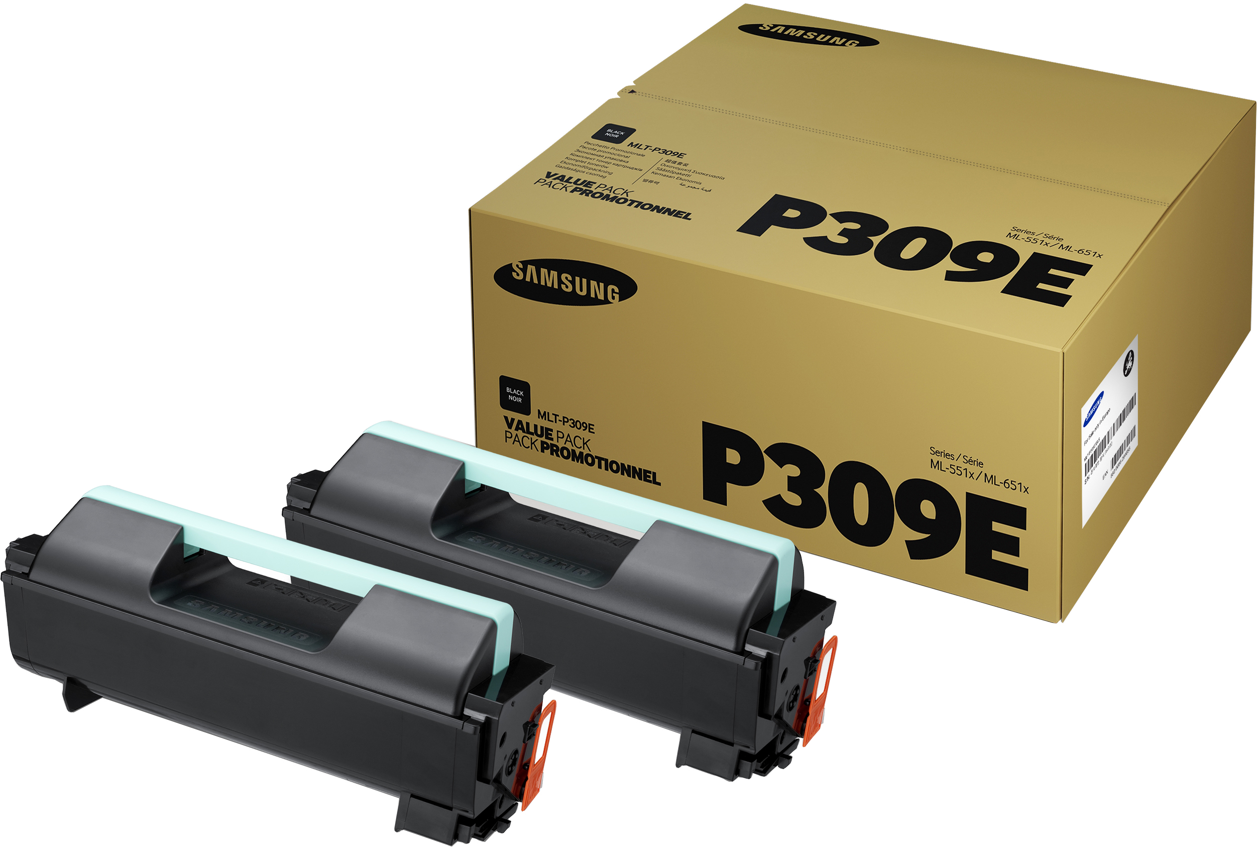 SAMSUNG MLT-P309E/ELS 2-pk ExH-Yld Blk Cr