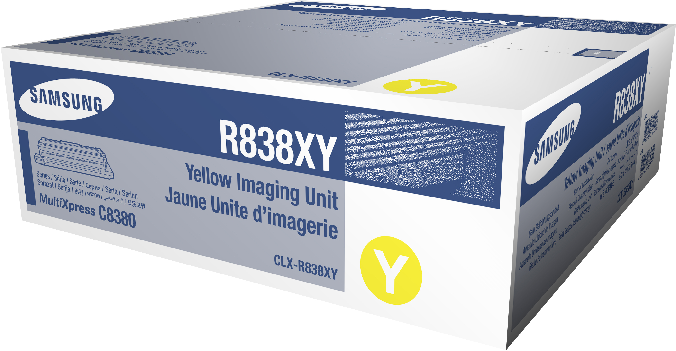 SAMSUNG original Toner cartridge LX-R838XY/SEE Yellow Imagin