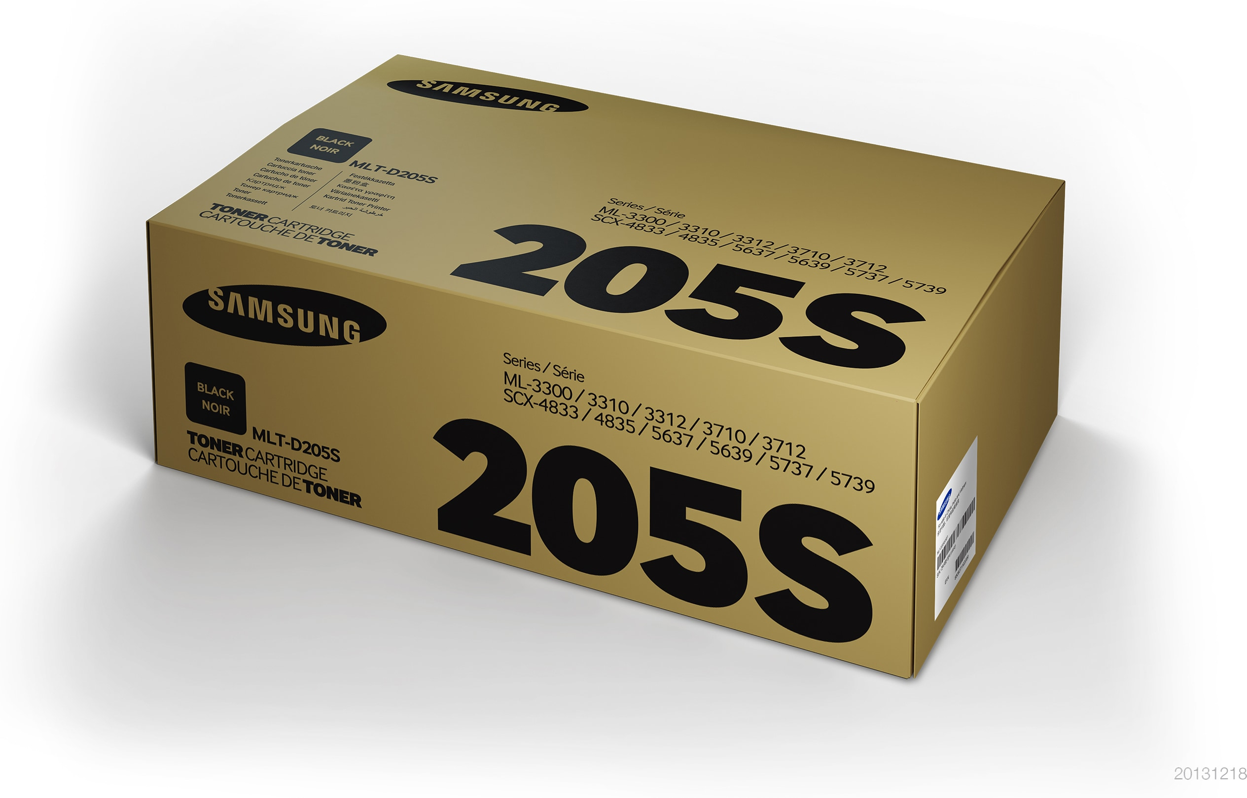 SAMSUNG MLT-D205S/ELS Black Toner Cartridge