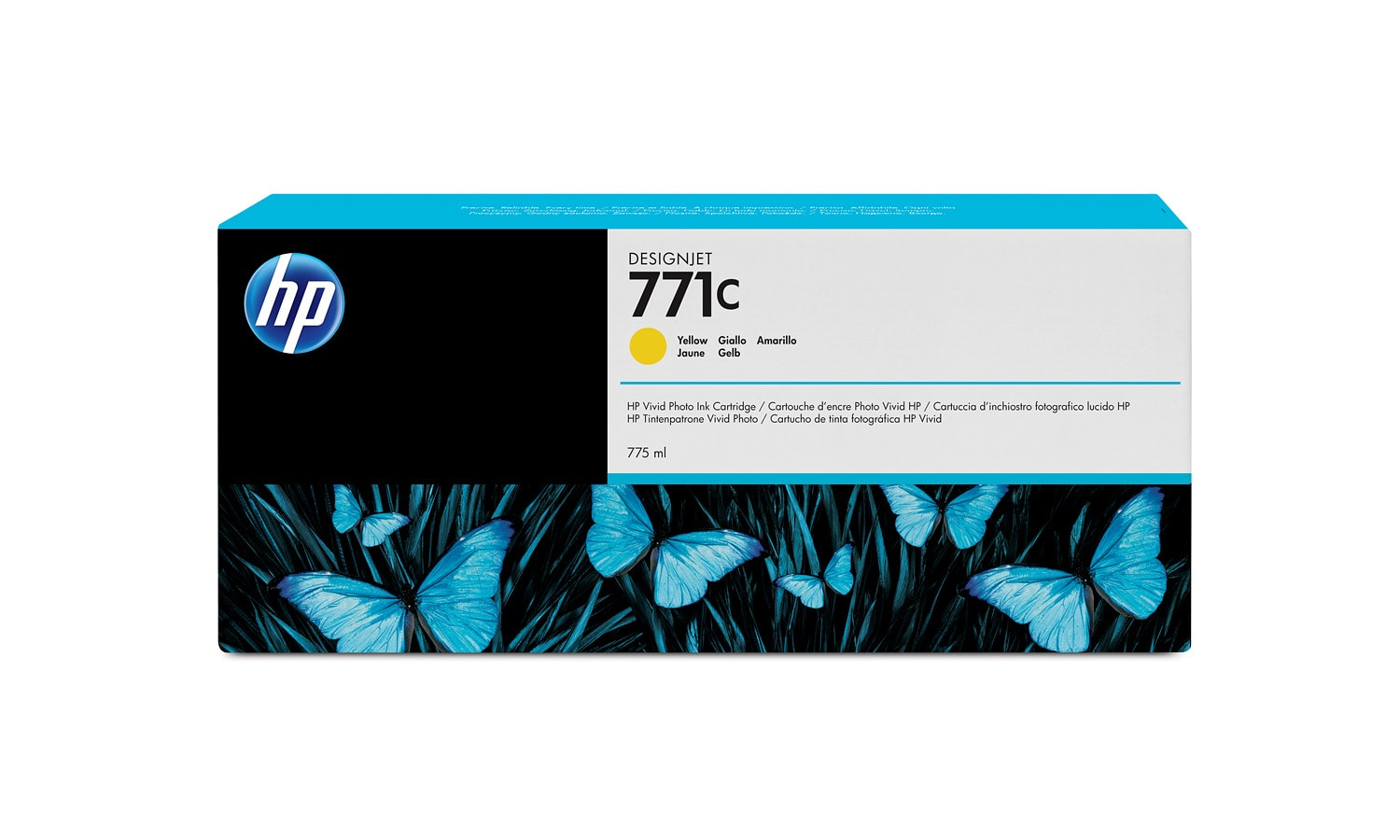 HP 771C original Ink cartridge B6Y10A yellow standard capaci