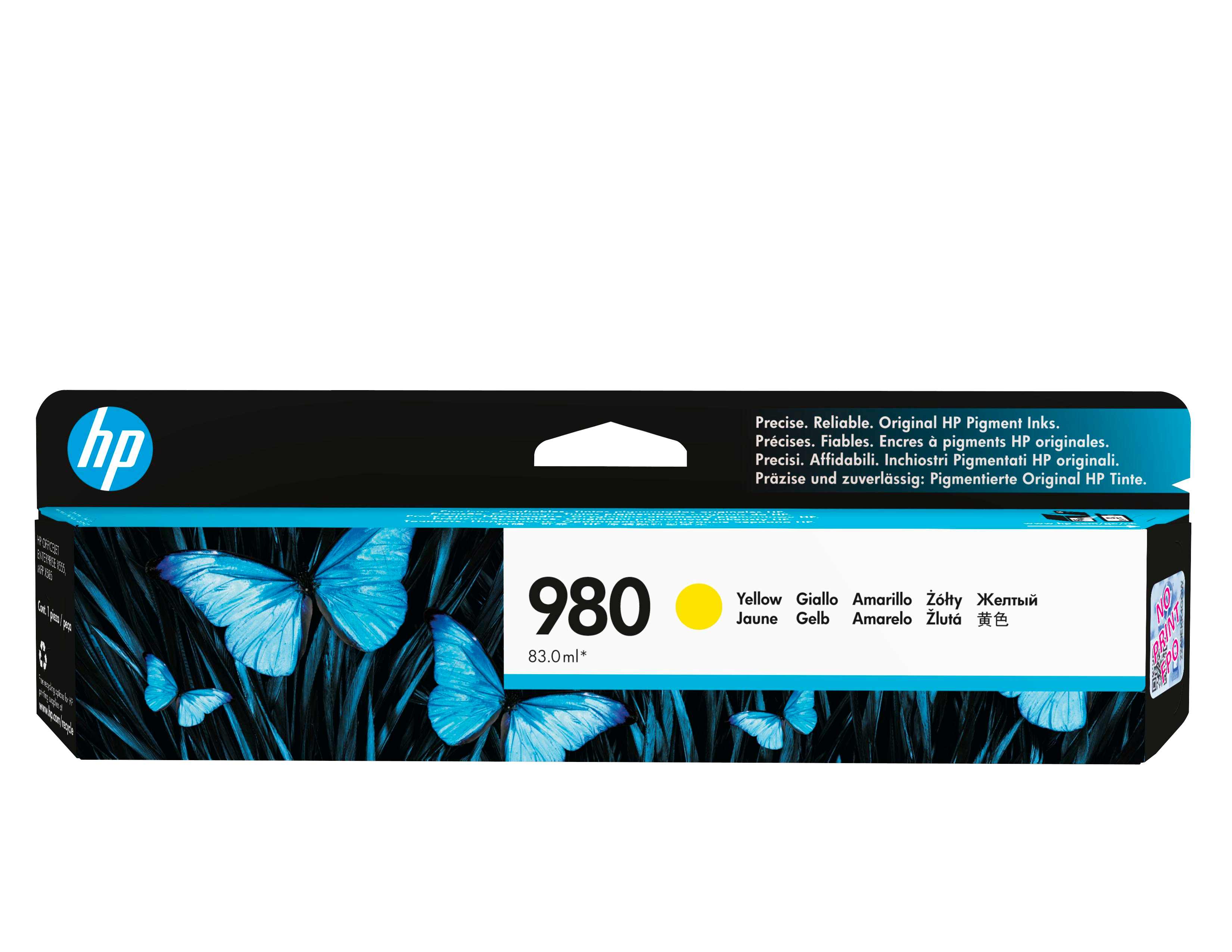 HP 980A original Ink cartridge D8J09A yellow standard capaci