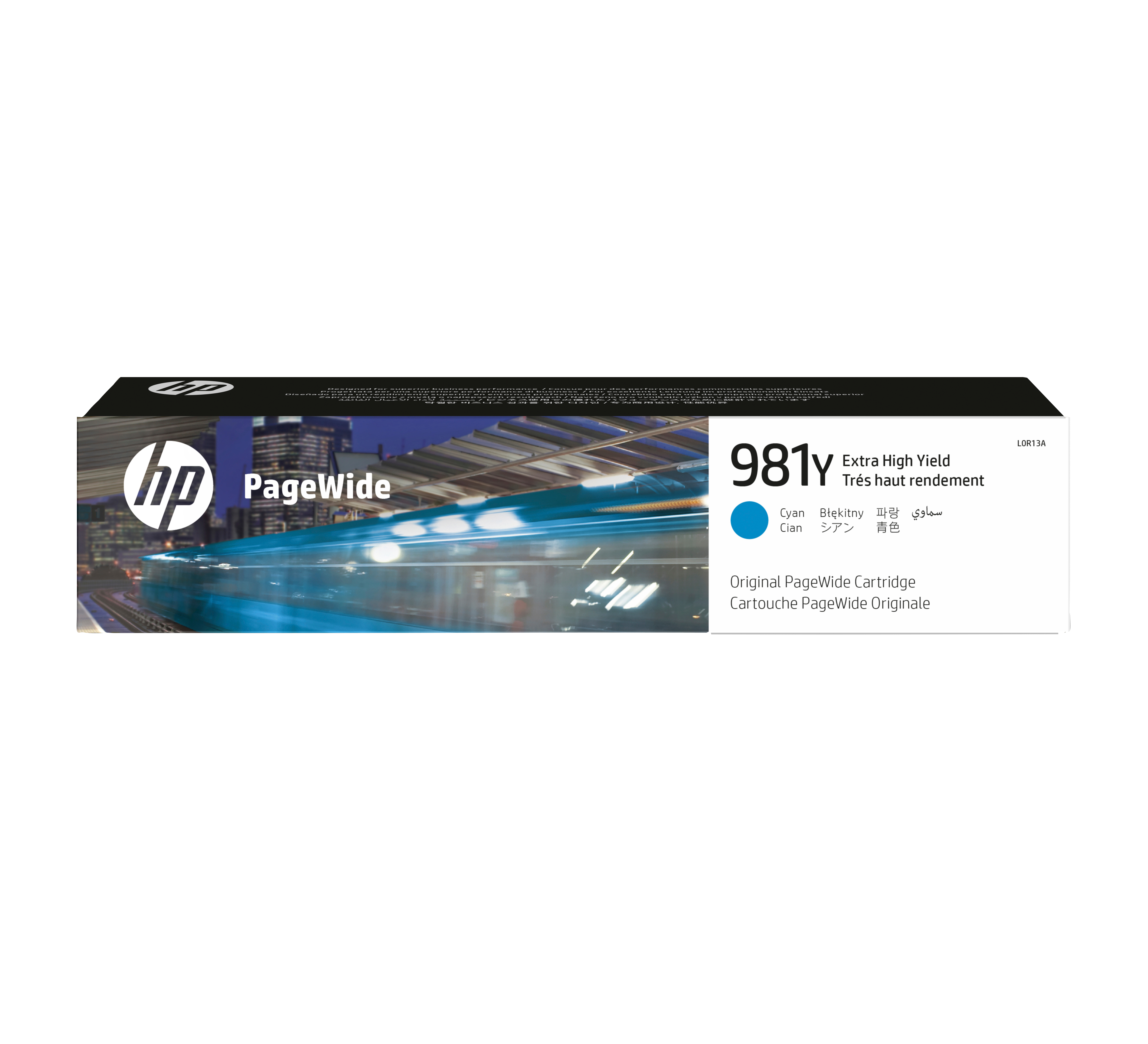 HP 981Y original Extra High Yield Cyan PageWide Cartridge L0